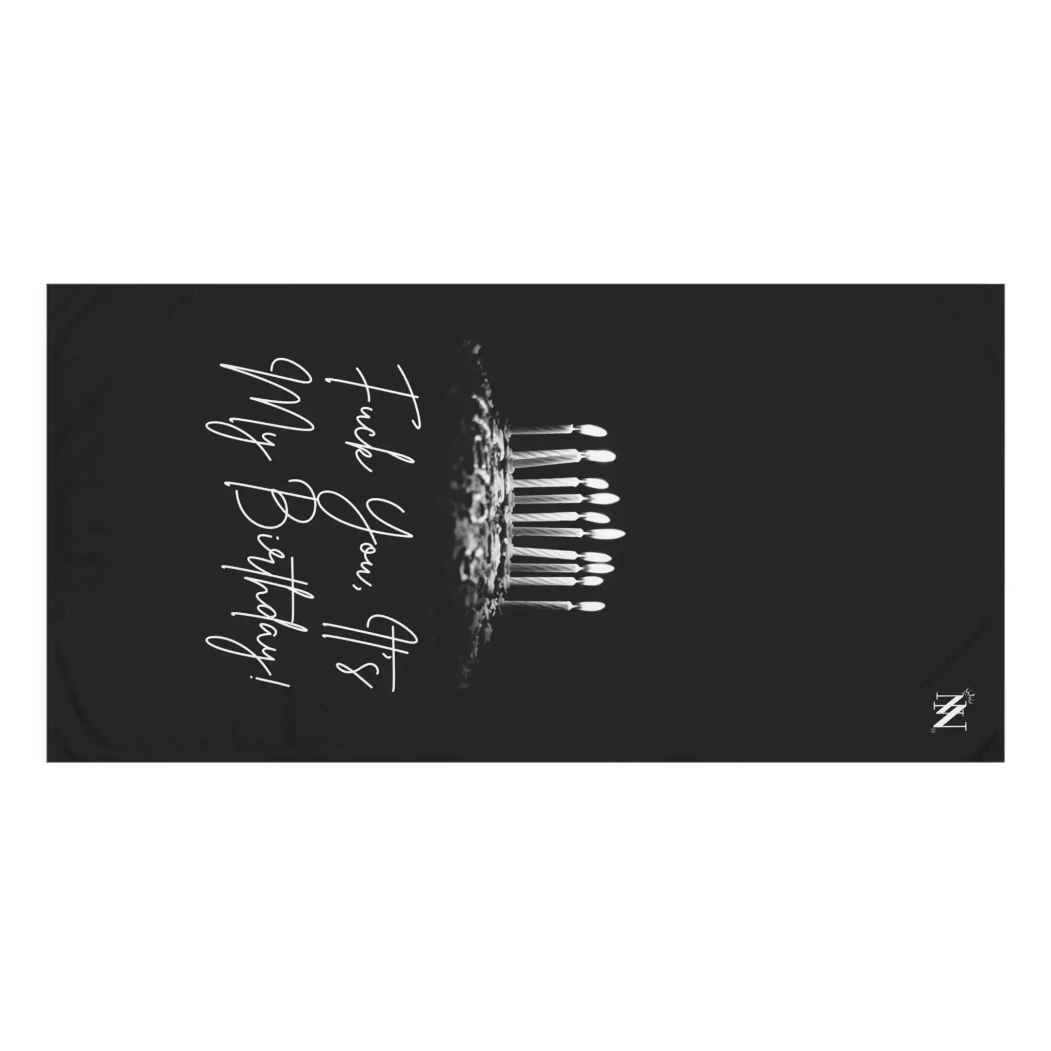 Fuck You It’s My Birthday! | Mix & Match Naughty XL Fun-Flirty Lovers’ Towels