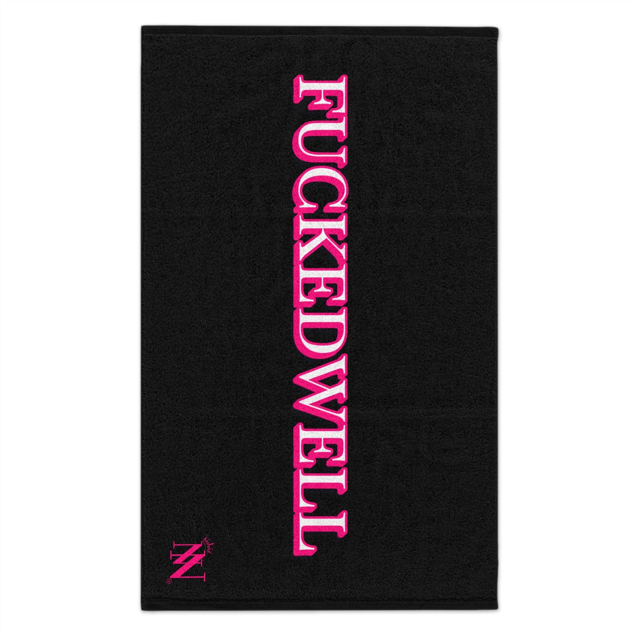 Fucked Well Black | Mix & Match Soft Fun-Flirty Lovers’ Towels