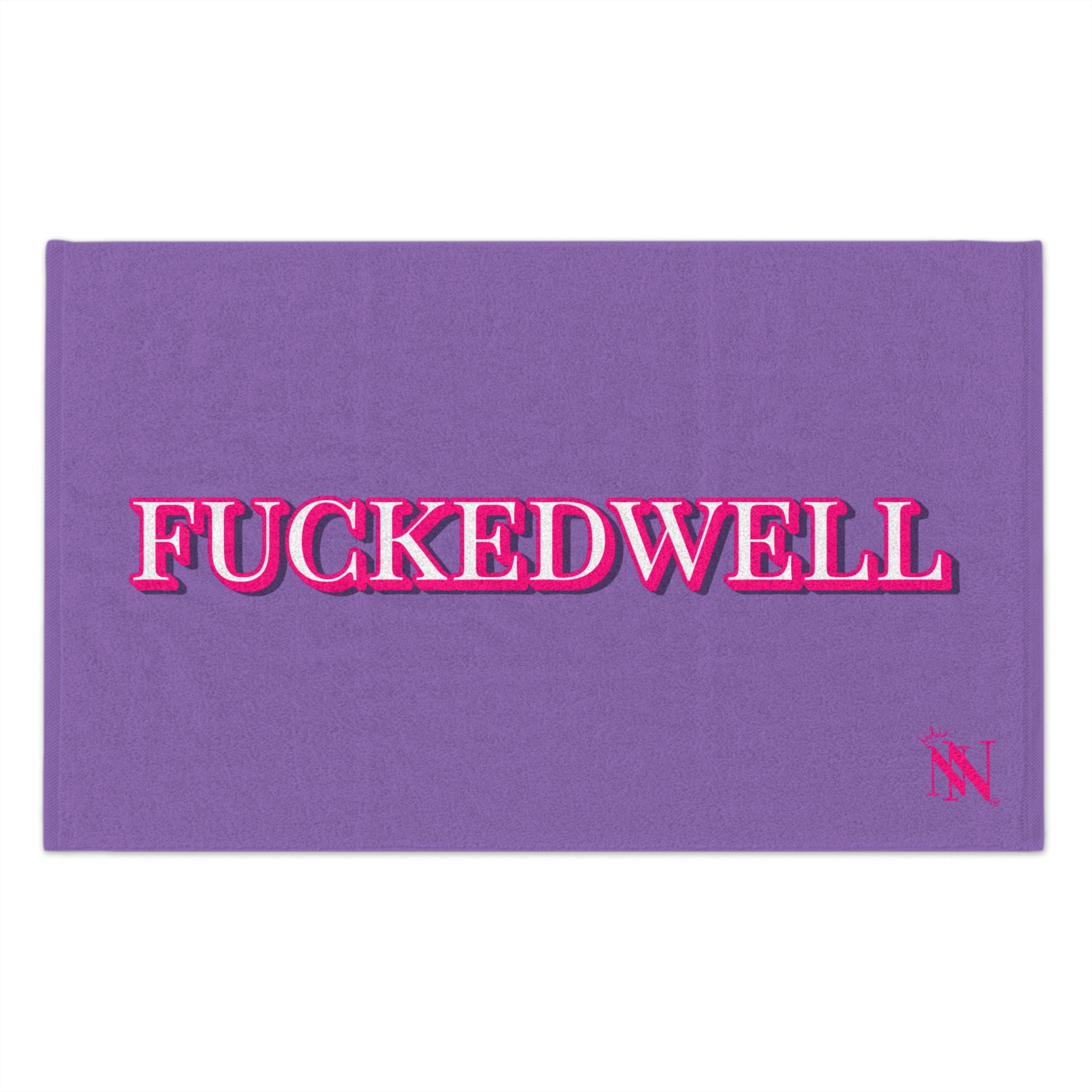Fucked Well Lavendar | Mix & Match Soft Fun-Flirty Lovers’ Towels