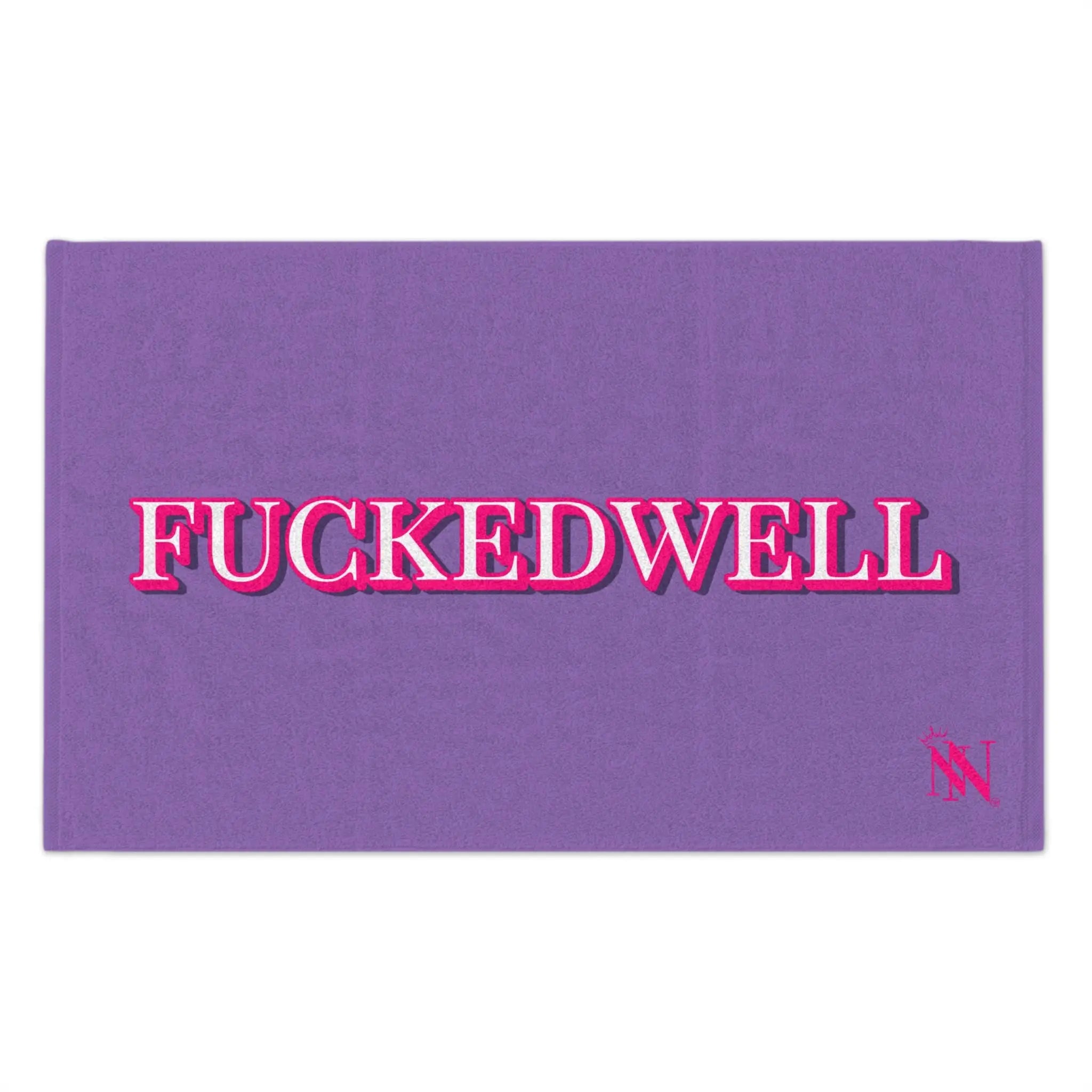 Fucked Well Lavendar | Mix & Match Soft Fun-Flirty Lovers’ Towels