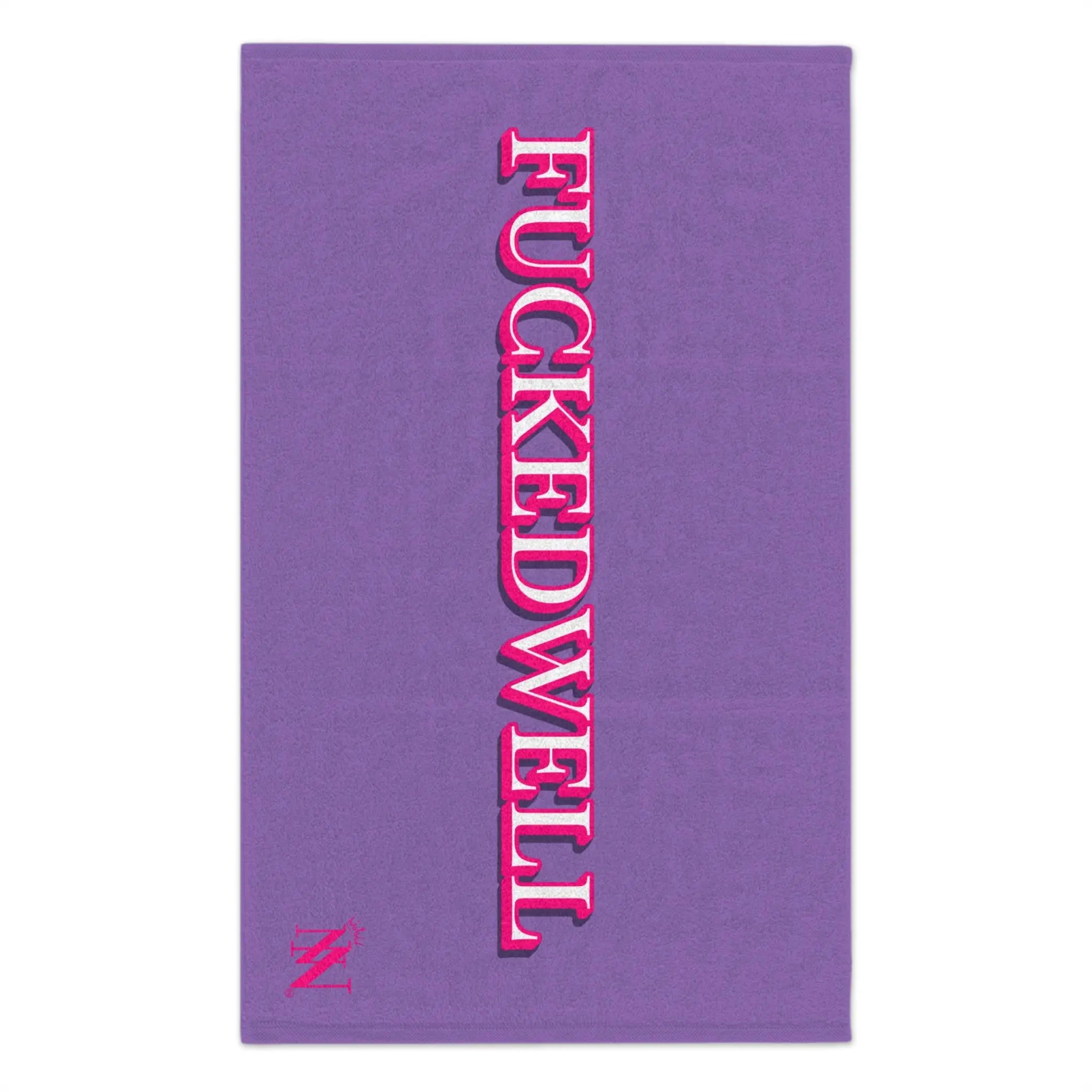 Fucked Well Lavendar | Mix & Match Soft Fun-Flirty Lovers’ Towels