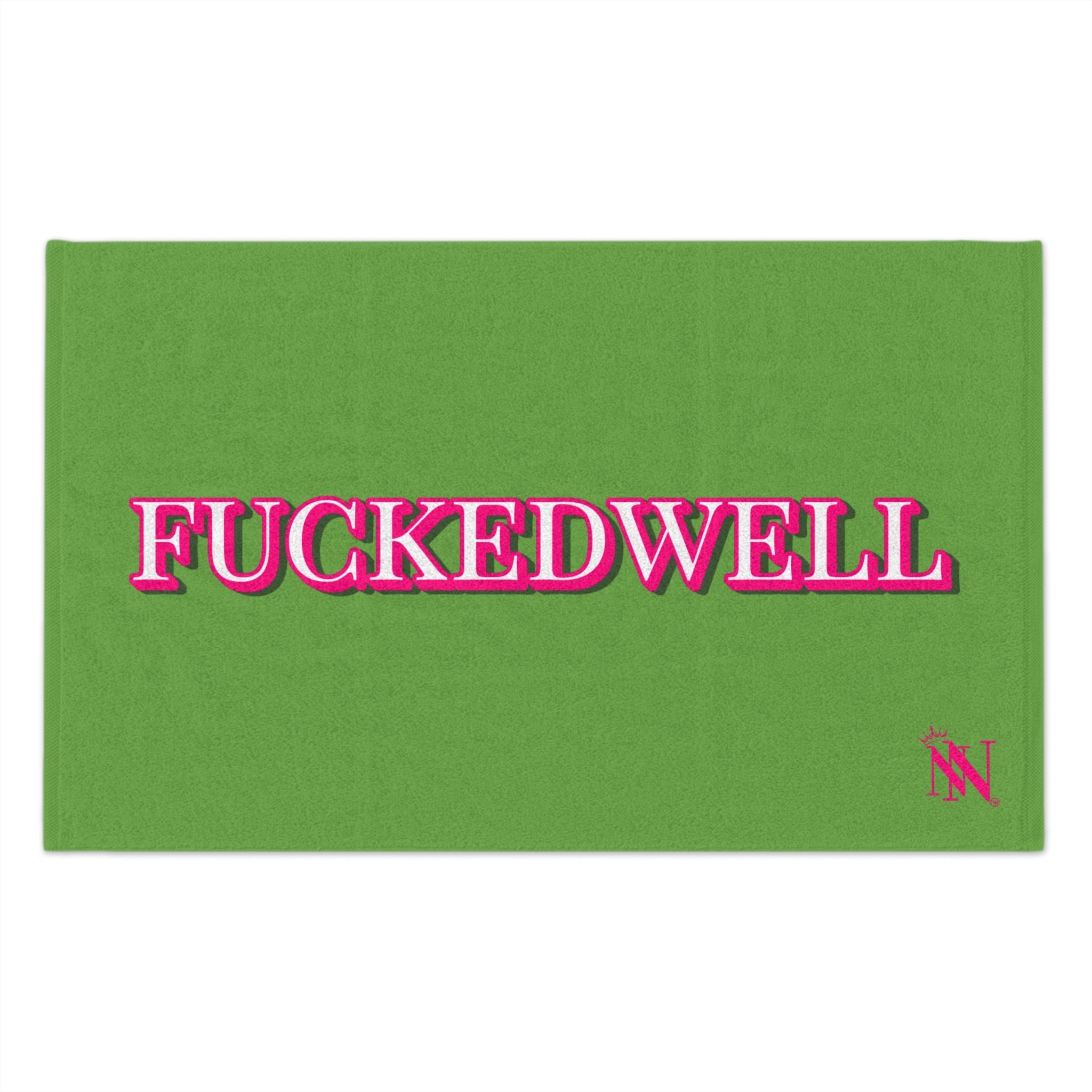 Fucked Well Lime Green | Mix & Match Soft Fun-Flirty Lovers’ Towels