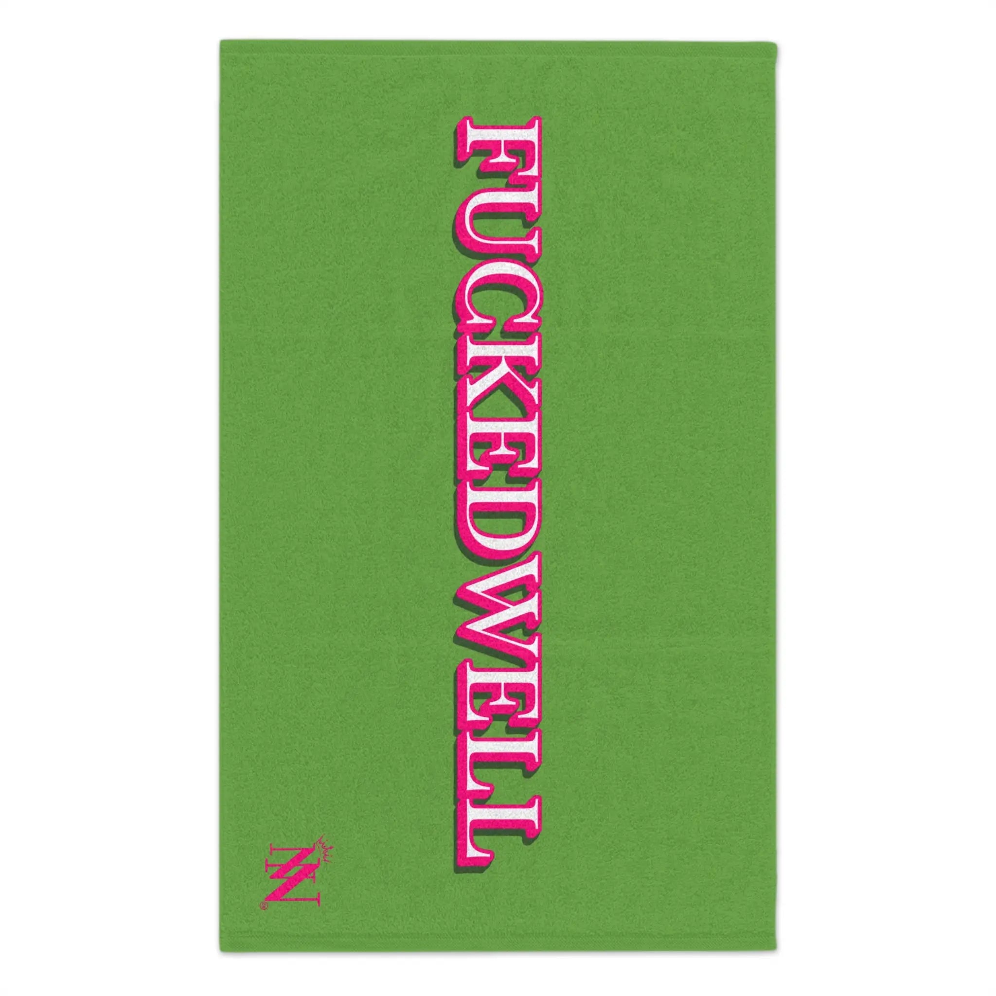Fucked Well Lime Green | Mix & Match Soft Fun-Flirty Lovers’ Towels