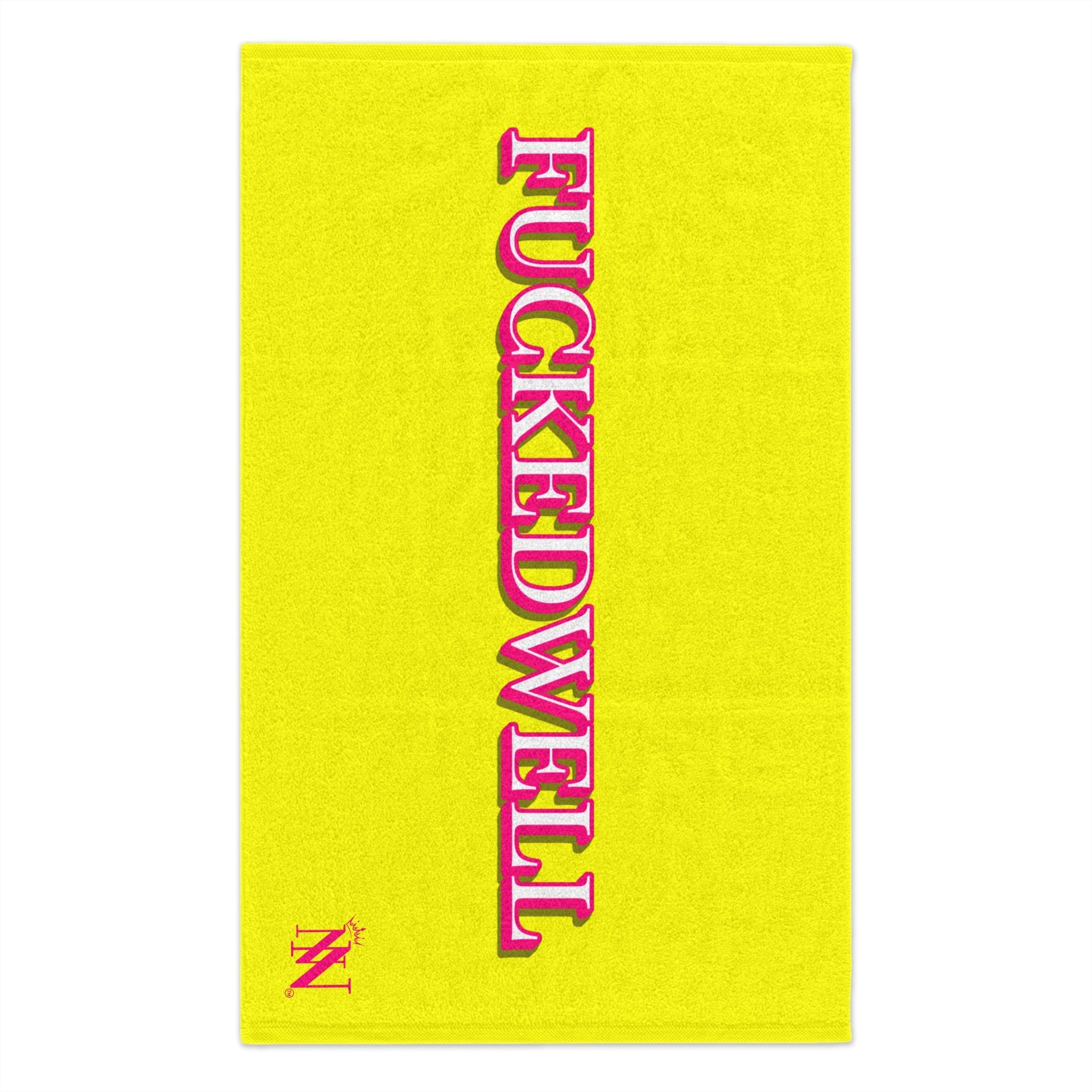 Fucked Well Neon Yellow | Mix & Match Soft Fun-Flirty Lovers’ Towels