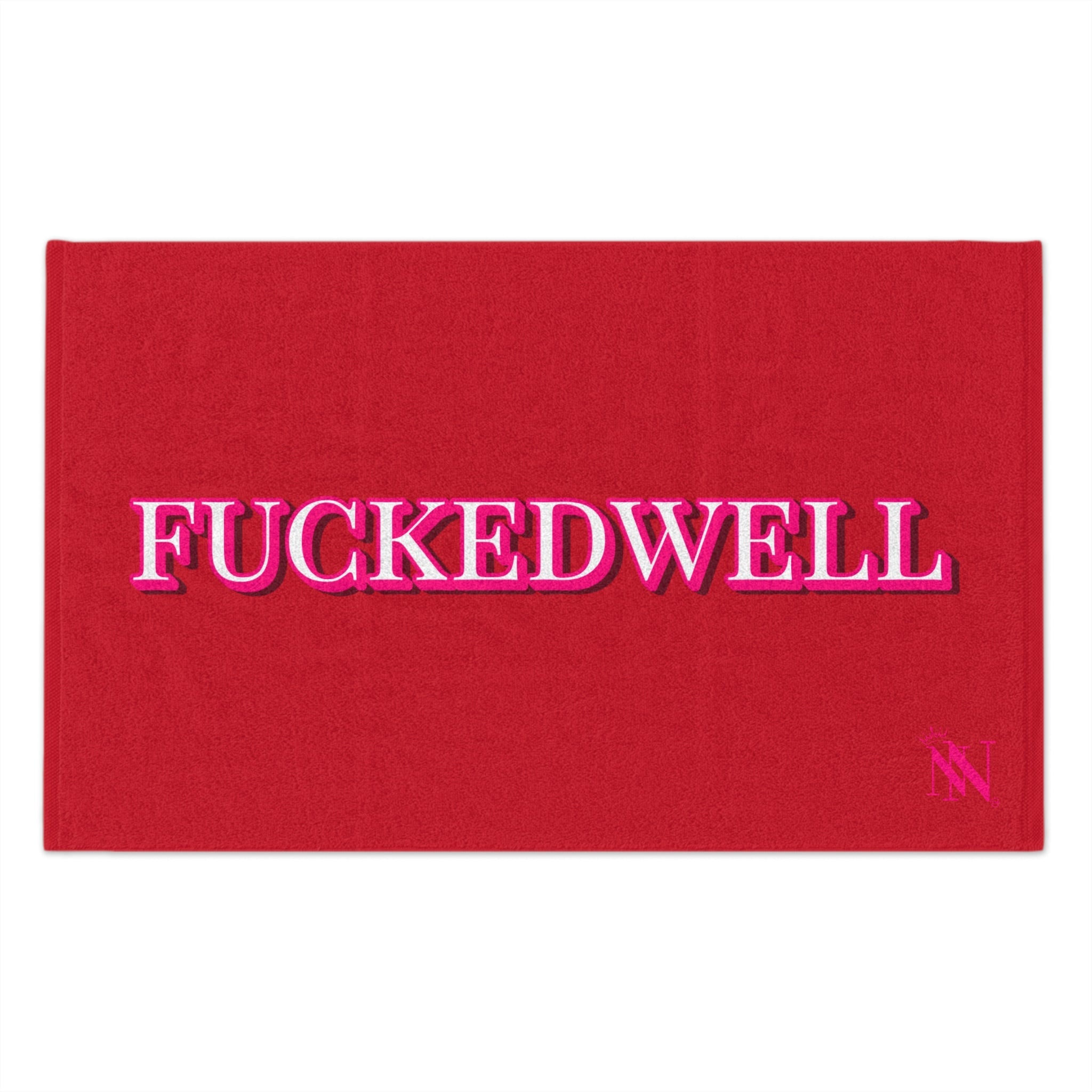 Fucked Well Red | Mix & Match Soft Fun-Flirty Lovers’ Towels