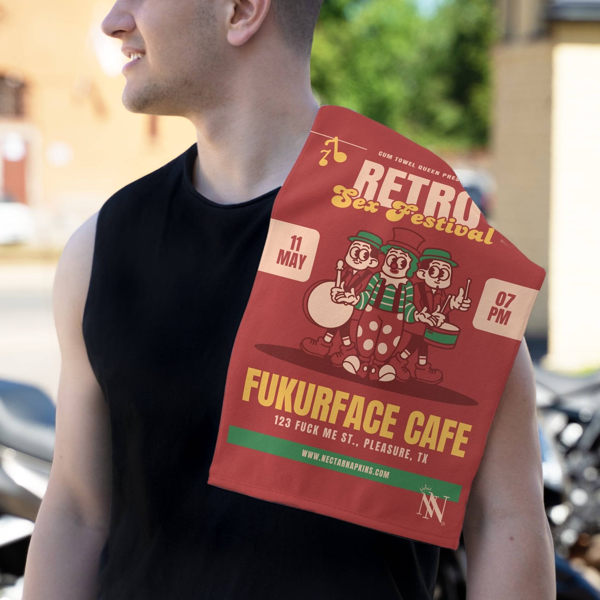 FUCKURFACE Cafe’ | Mix & Match Soft Fun-Flirty Lovers’ Towels