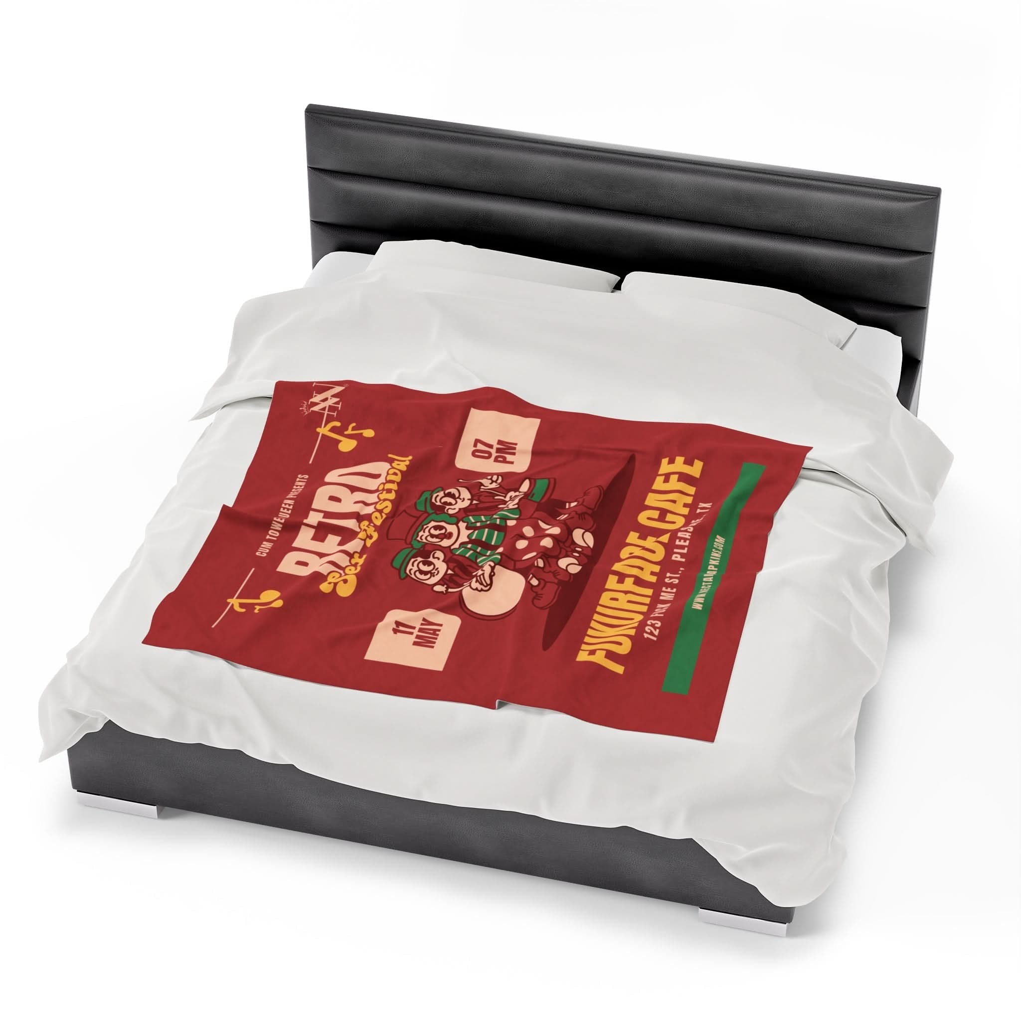 FUKURFACE Cafe | Mix & Match Fun-Flirty Loversā Blankets