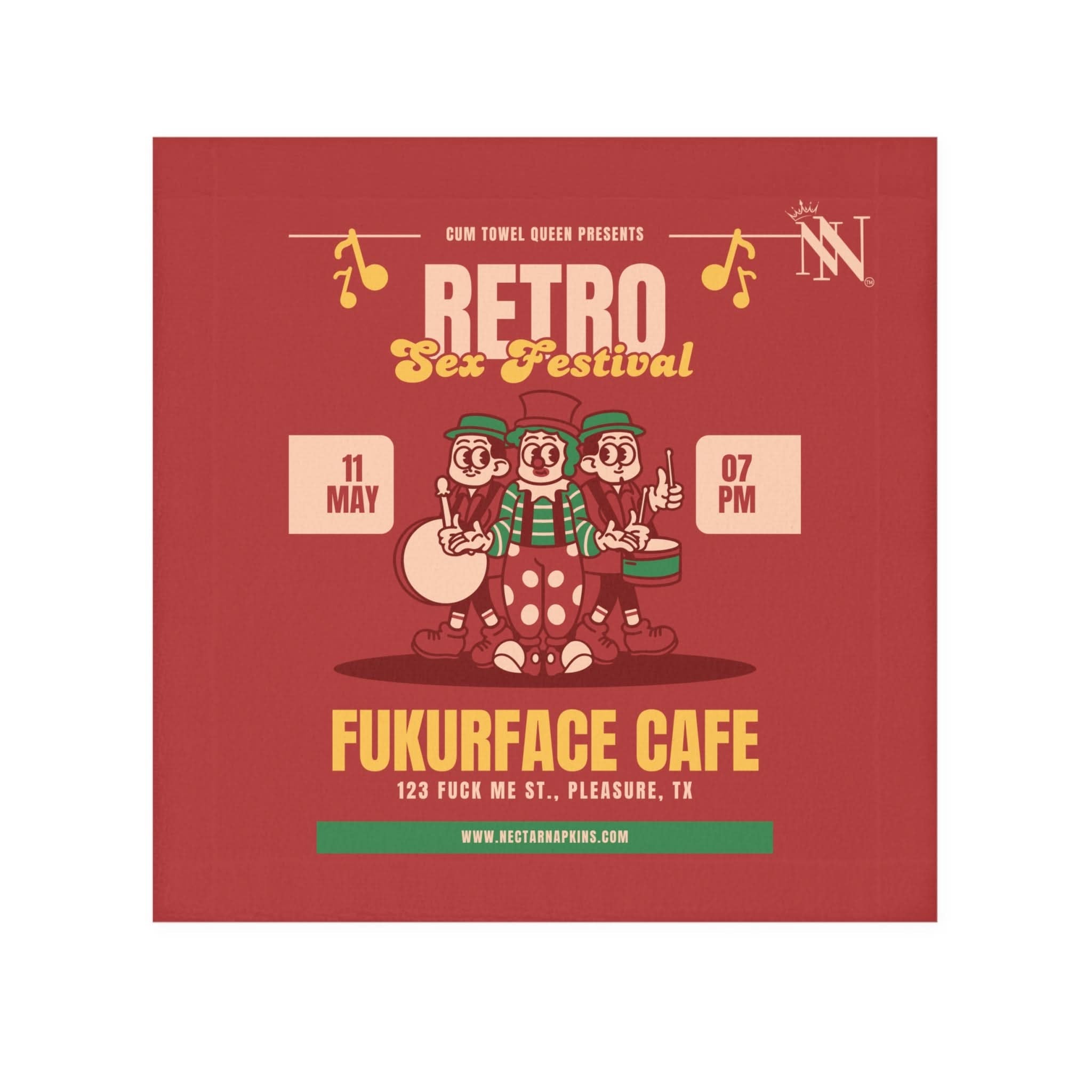 FUKURFACE Cafe | Mix & Match Lils’ Fun-Flirty Lovers’ Towels