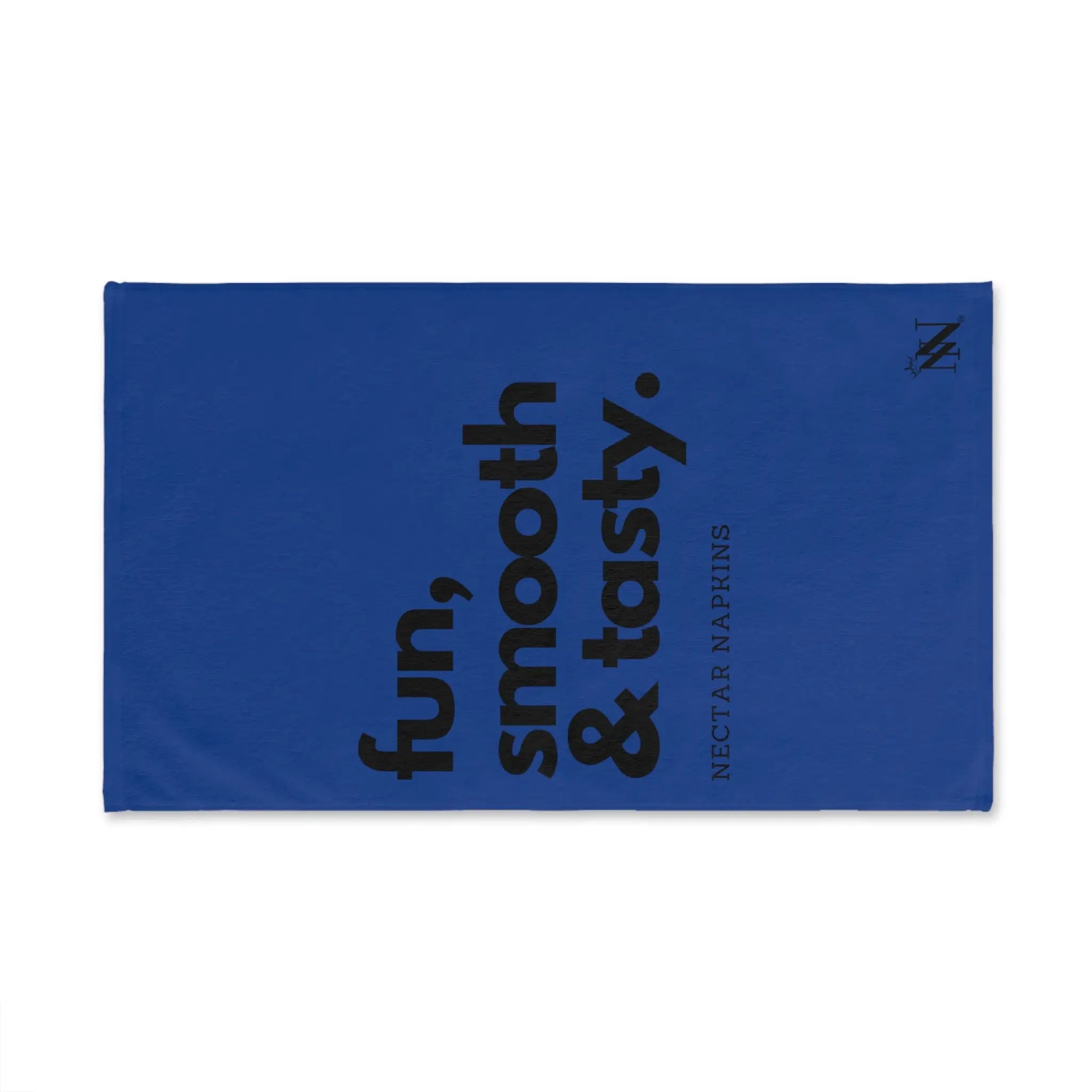 Fun Smooth Tasty Blue | Mix & Match Original Fun-Flirty Lovers’ Towels