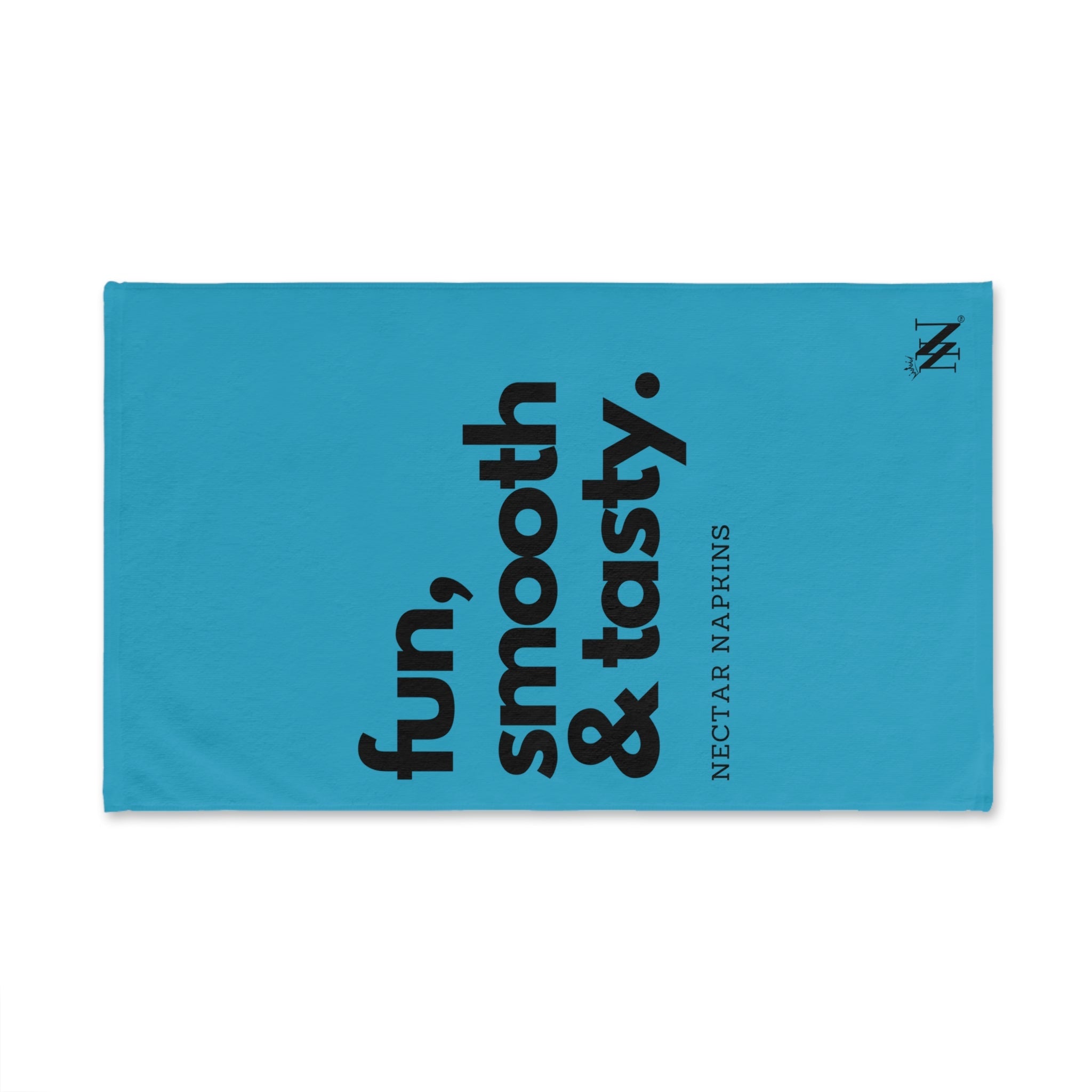 Fun Smooth Tasty Turquoise | Mix & Match Original Fun-Flirty Lovers’ Towels