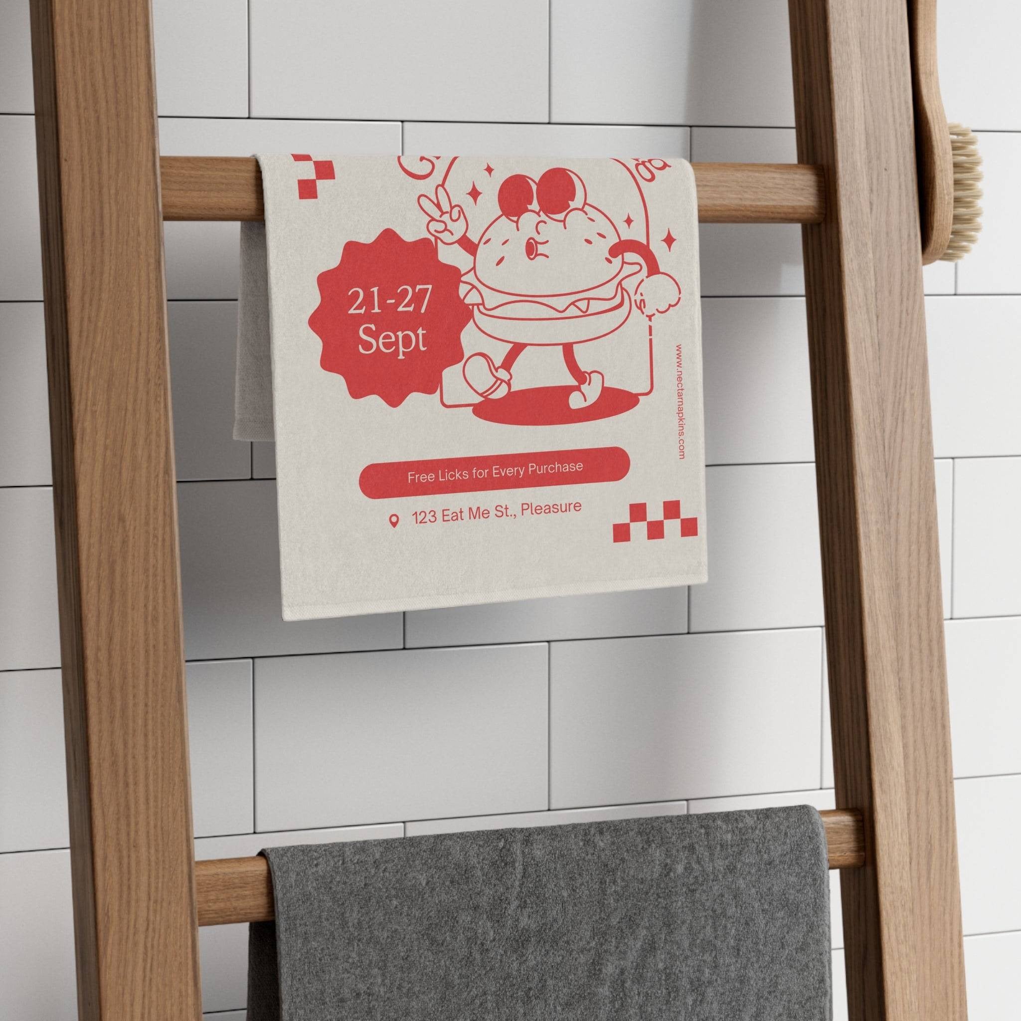 Furburger Shop | Mix & Match Soft Fun-Flirty Lovers’ Towels