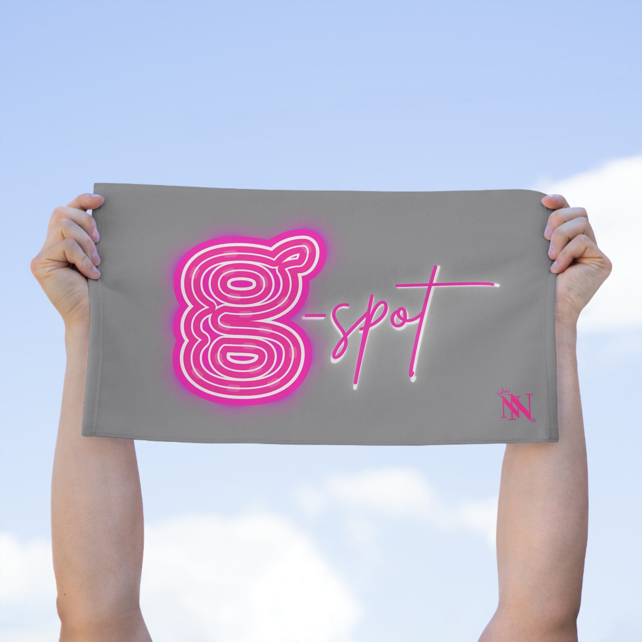 G-Spot Grey | Mix & Match Soft Fun-Flirty Lovers’ Towels