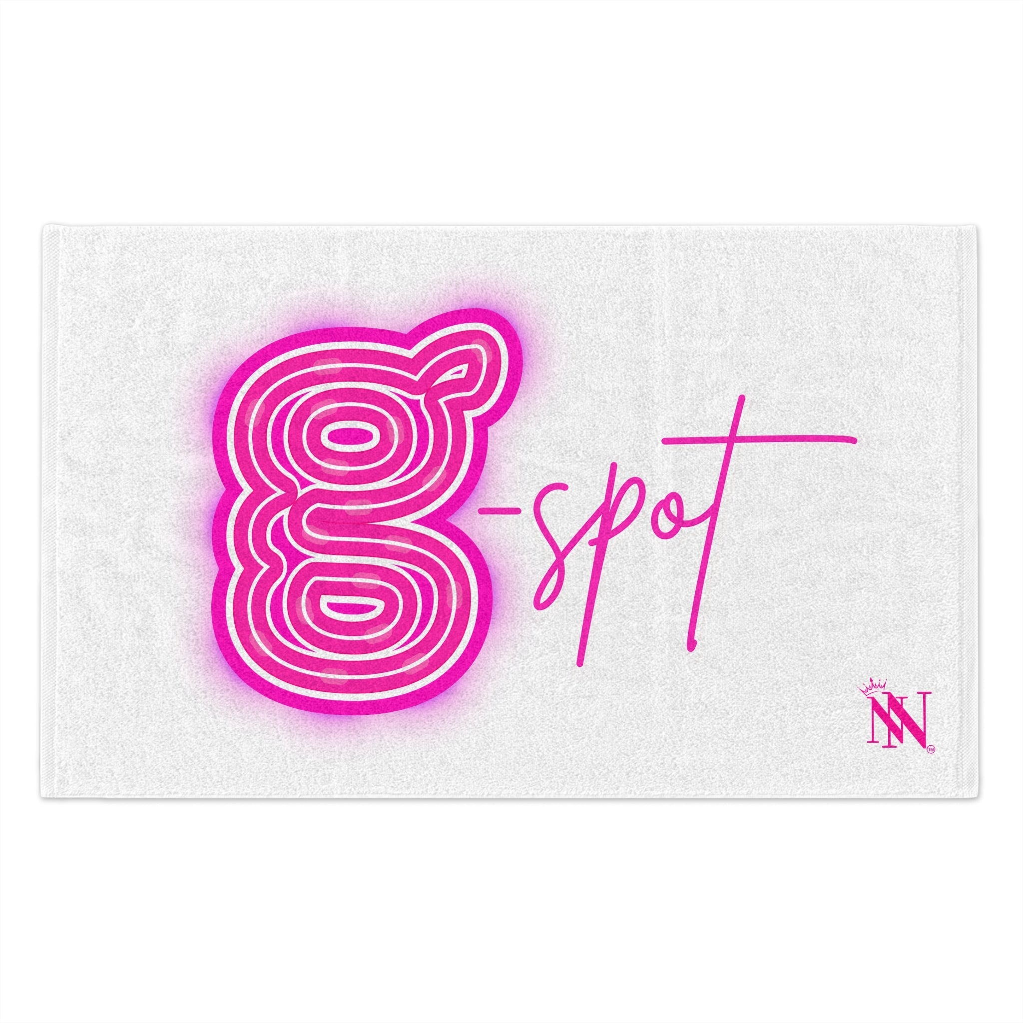 G-Spot White | Mix & Match Soft Fun-Flirty Lovers’ Towels