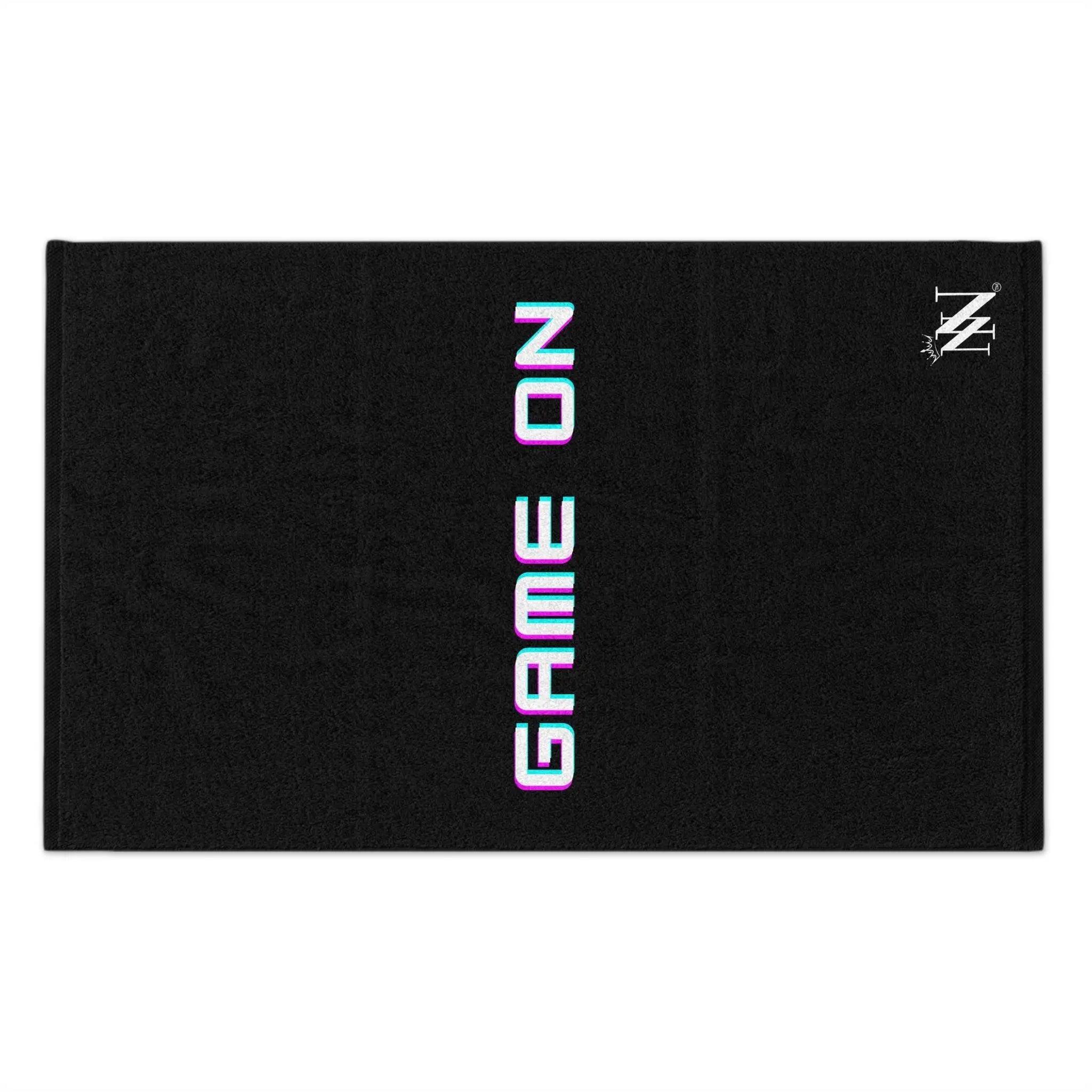 Game On Black Mix & Match Soft Sex Towels | Flirty Lovers’ Gifts