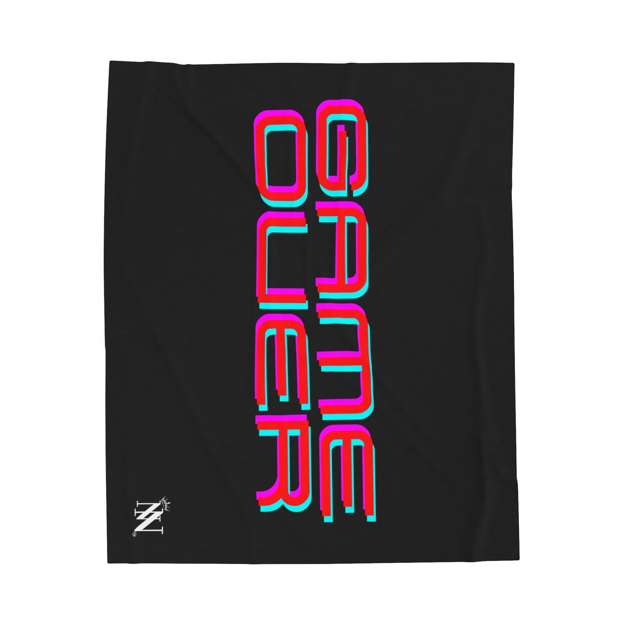 Game Over Black | Mix & Match Fun-Flirty Loversā Blankets