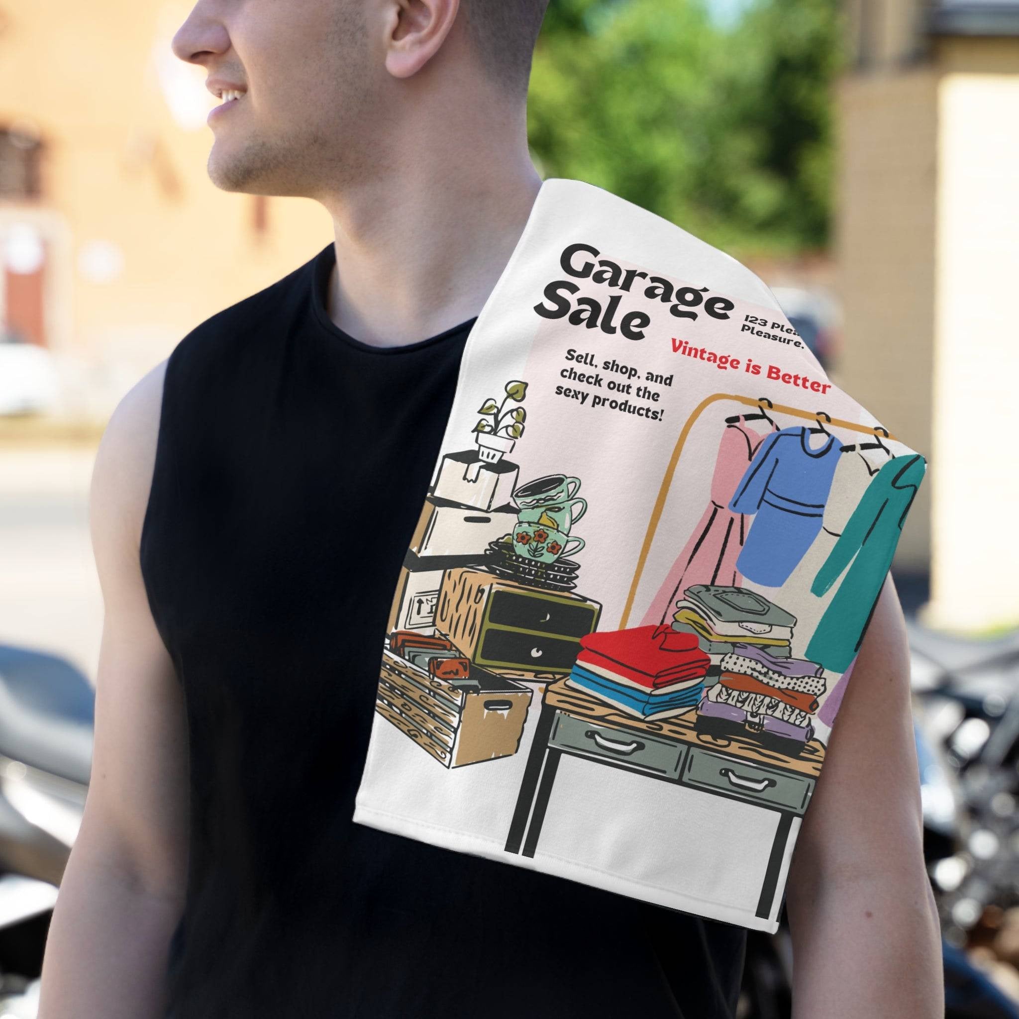 Garage Sale Fun | Mix & Match Soft Fun-Flirty Lovers’ Towels