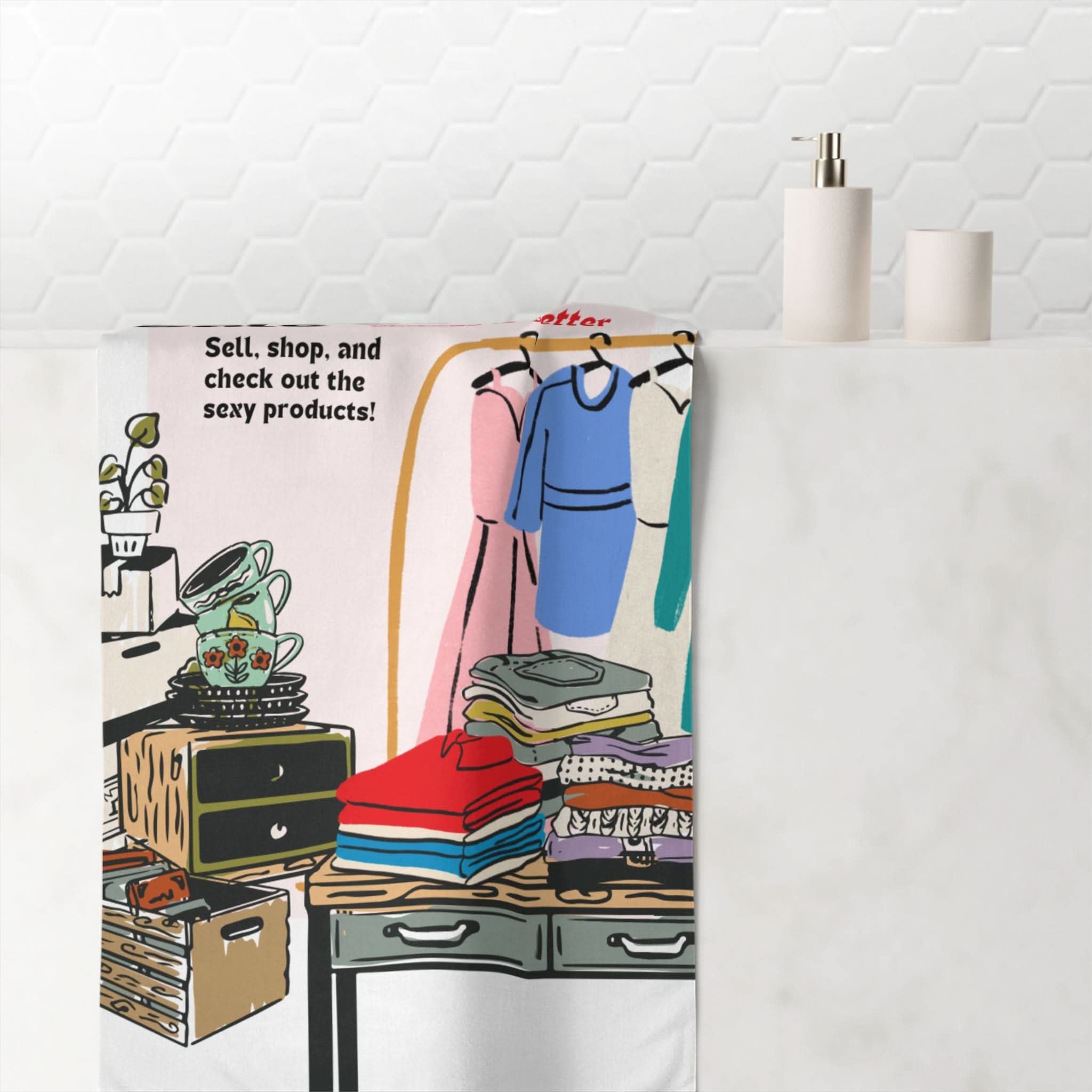 Garage Sale | Mix & Match Naughty XL Fun-Flirty Lovers’ Towels