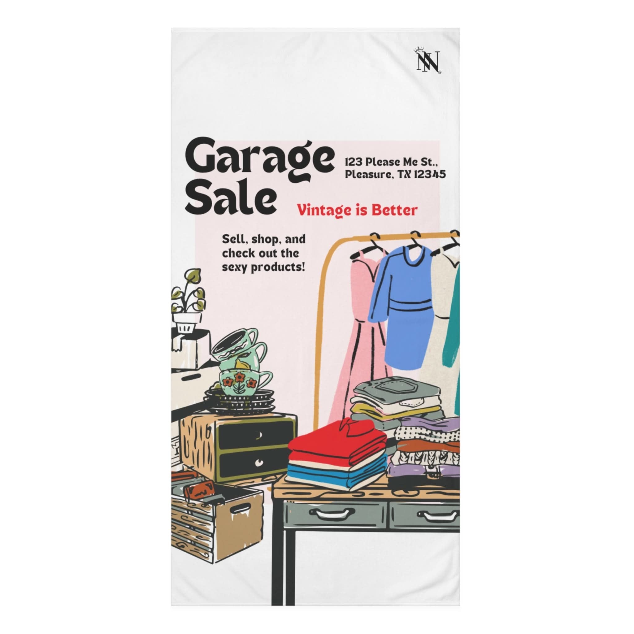 Garage Sale | Mix & Match Naughty XL Fun-Flirty Lovers’ Towels