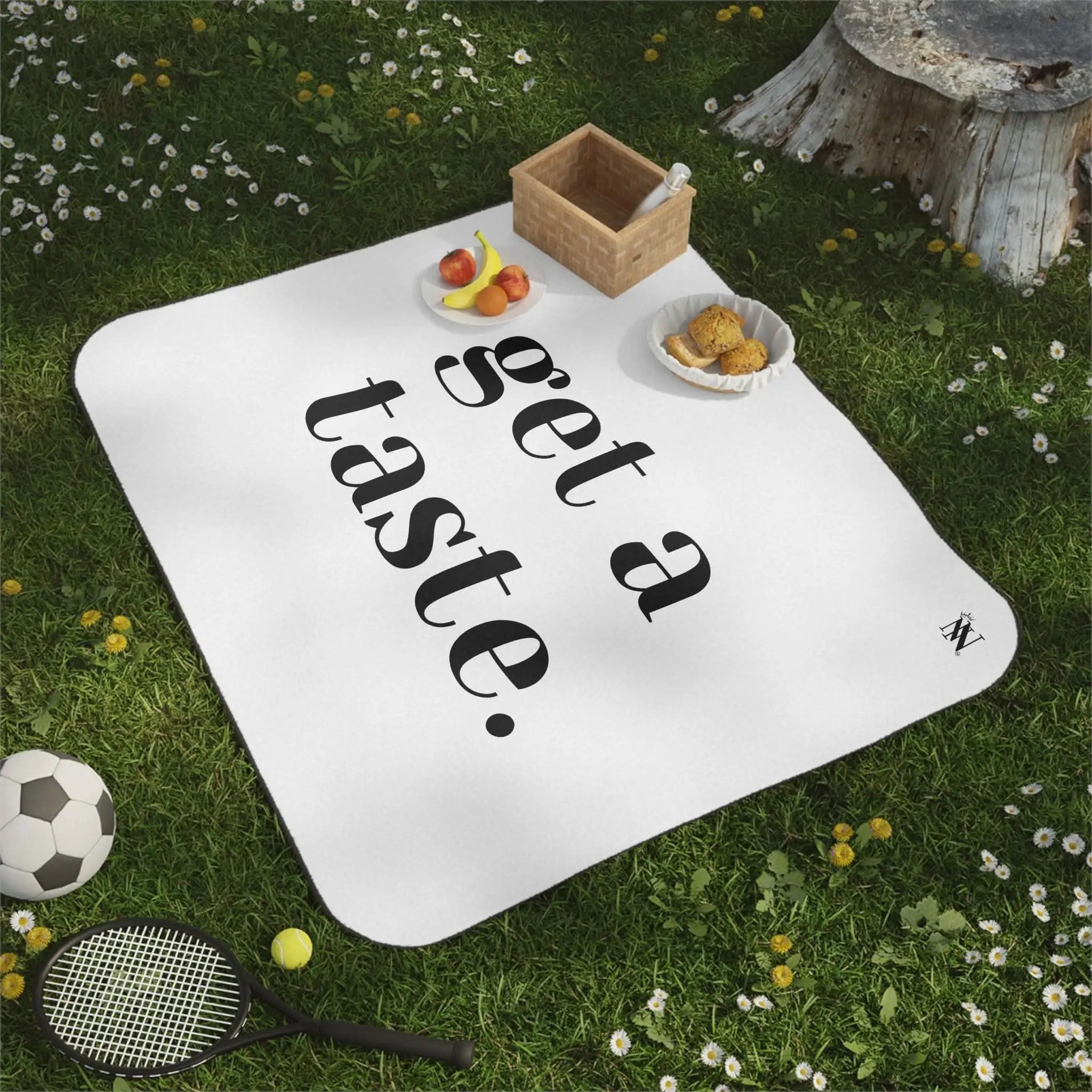 Get A Taste | Mix Match Fun-Flirty Lovers’ Water-Resistant Blankets