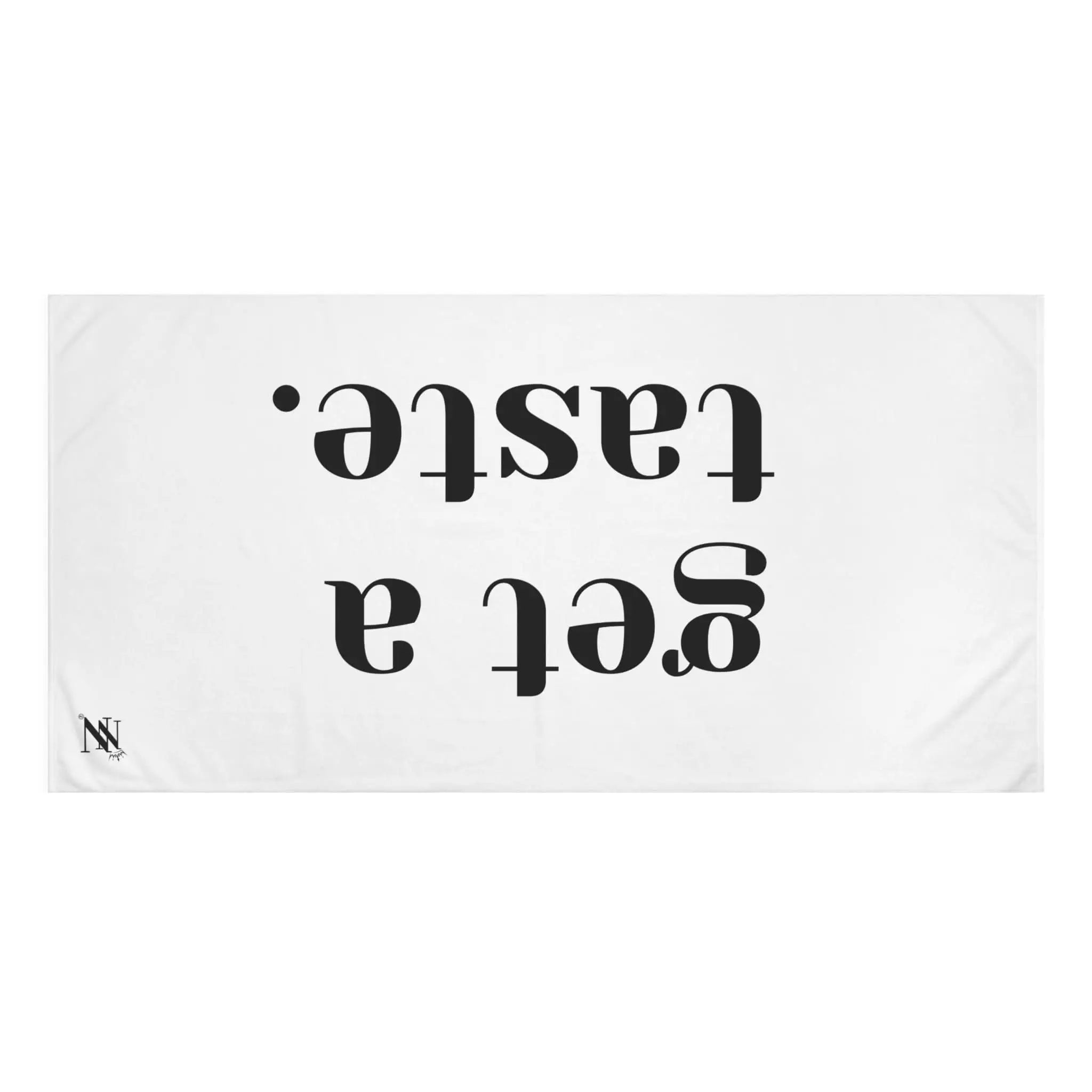 Get A Taste. | Mix & Match Naughty XL Fun-Flirty Lovers’ Towels