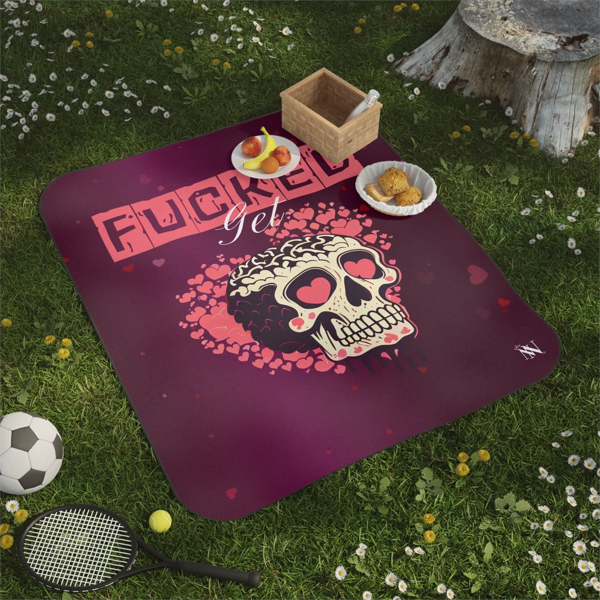 Get Fucked | Mix Match Fun-Flirty Lovers’ Water-Resistant Blankets