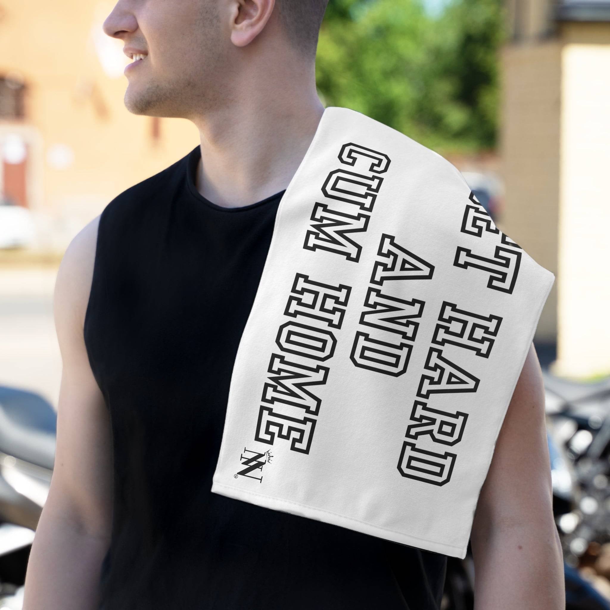 Get Hard and Cum Home | Mix & Match Soft Fun-Flirty Lovers’ Towels