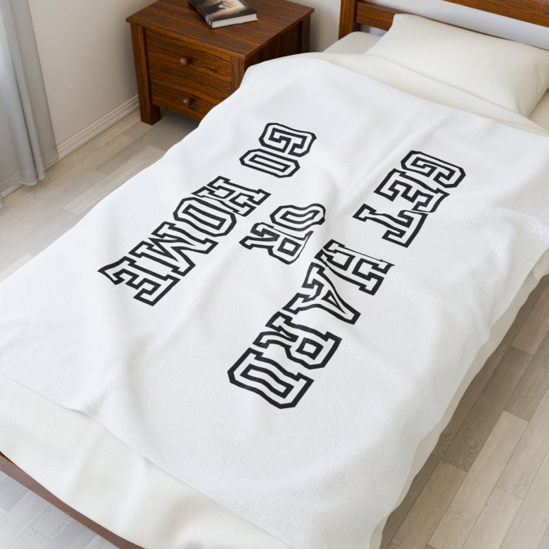 Get Hard or Go Home | Mix & Match Fun-Flirty Lovers’ Blankets