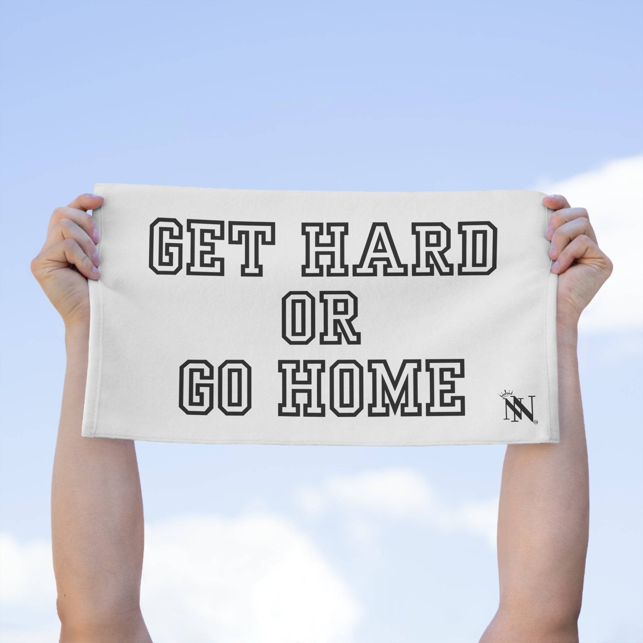 Get Hard or Go Home | Mix & Match Soft Fun-Flirty Lovers’ Towels