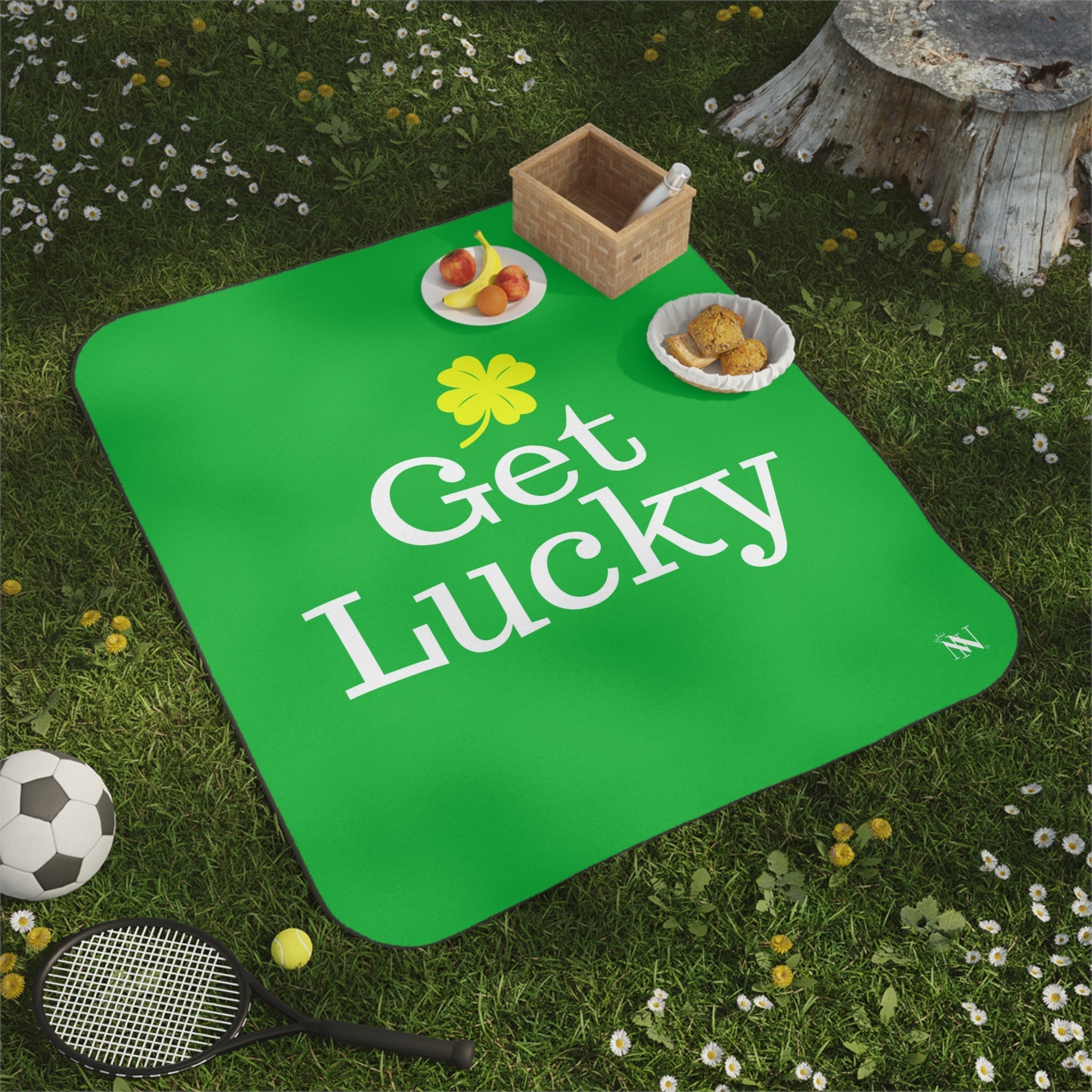 Get Lucky | Mix Match Fun-Flirty Lovers’ Water-Resistant Blankets