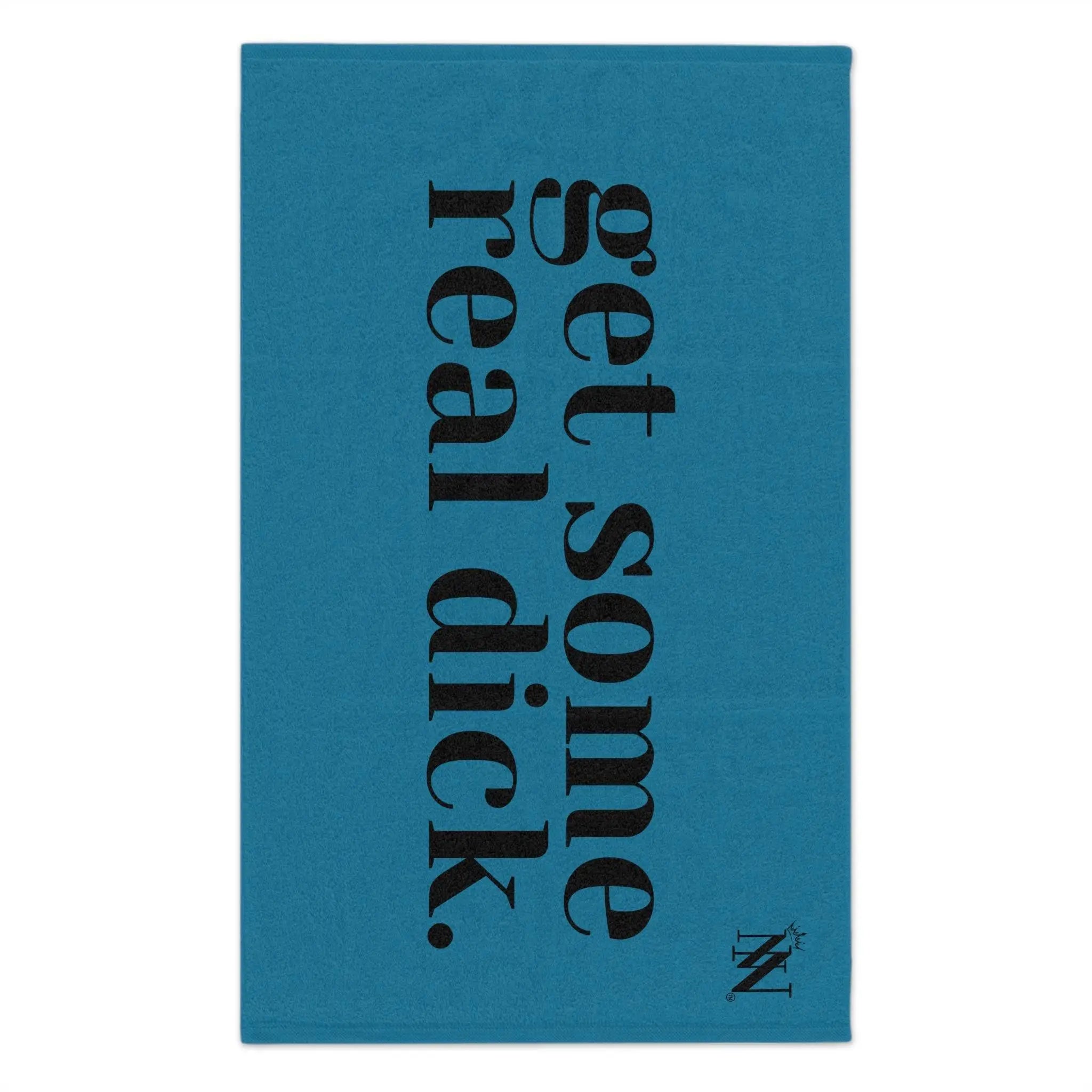 Get Some Real Dick Blue Mix & Match Soft Sex Towels | Flirty Lovers’ Gifts