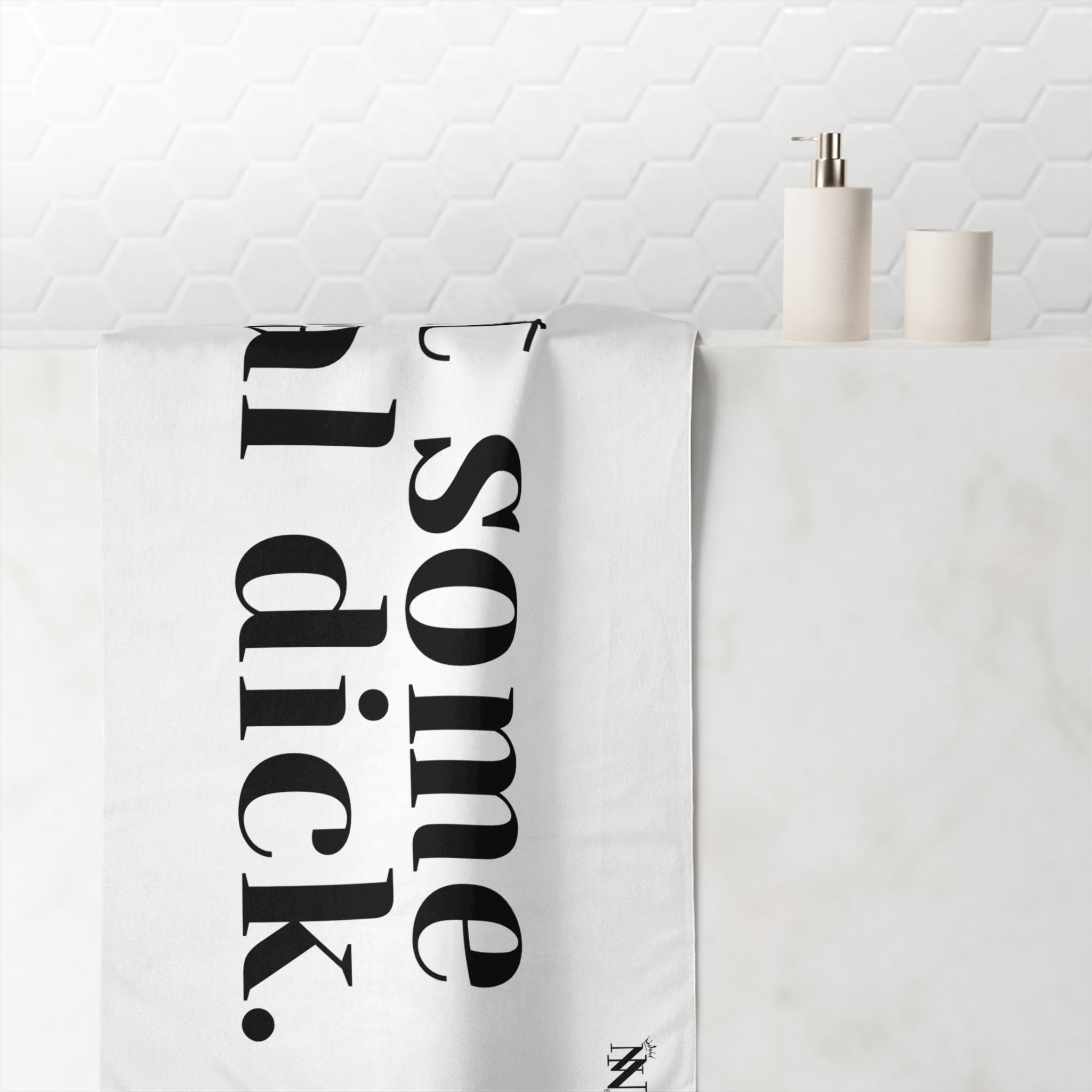 Get Some Real Dick. | Mix & Match Naughty XL Fun-Flirty Lovers’ Towels