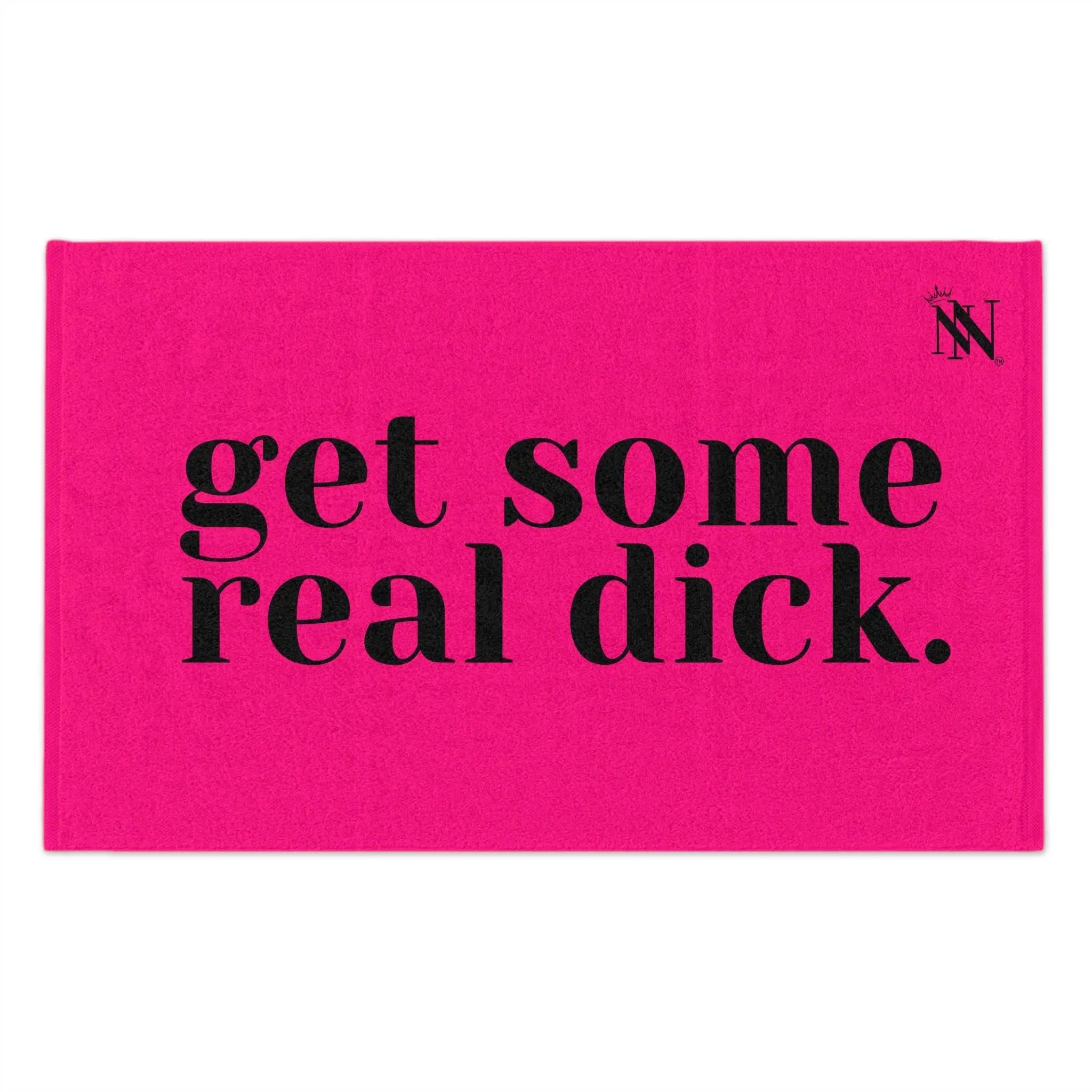 Get Some Real Dick Pink Mix & Match Soft Sex Towels | Flirty Lovers’ Gifts