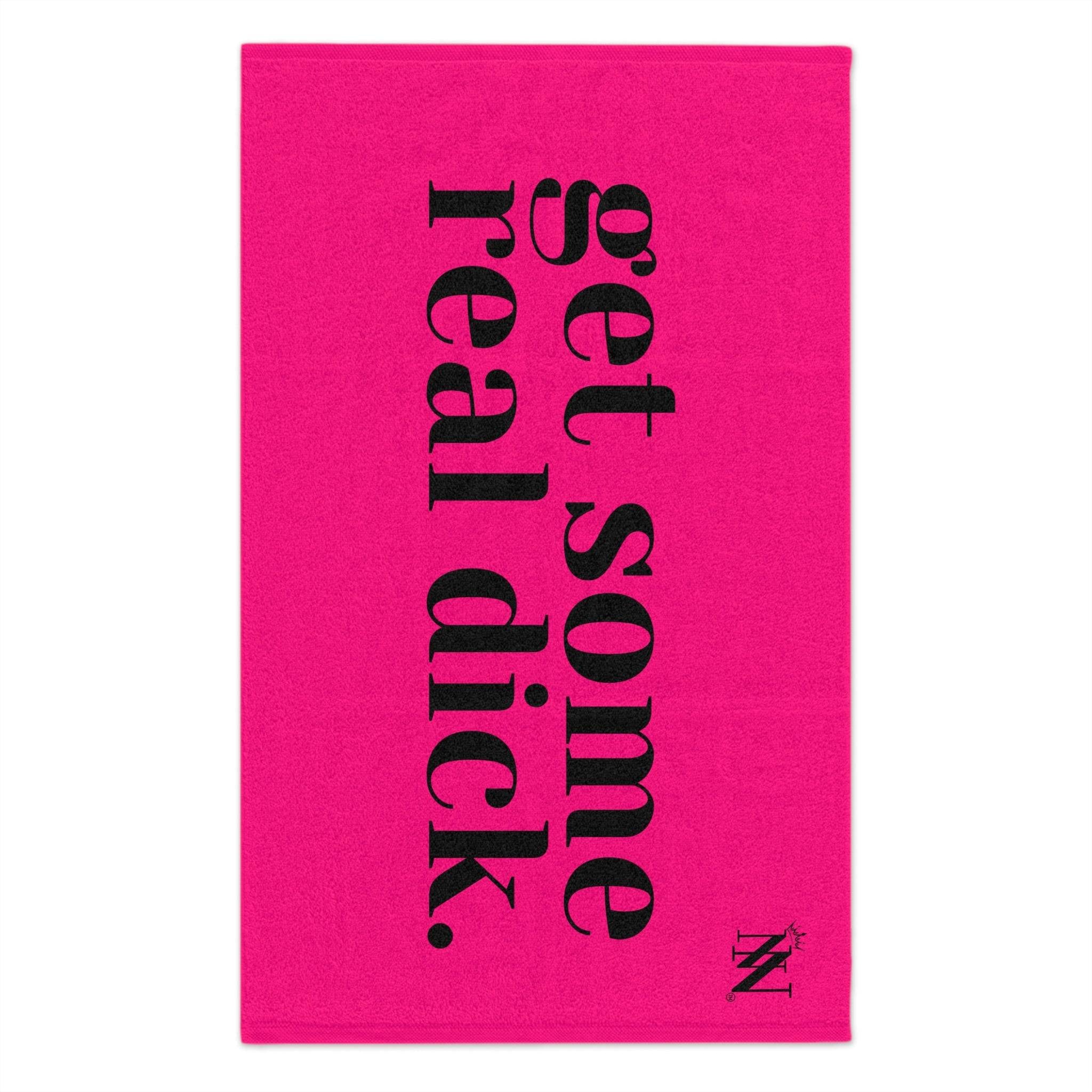 Get Some Real Dick Pink Mix & Match Soft Sex Towels | Flirty Lovers’ Gifts