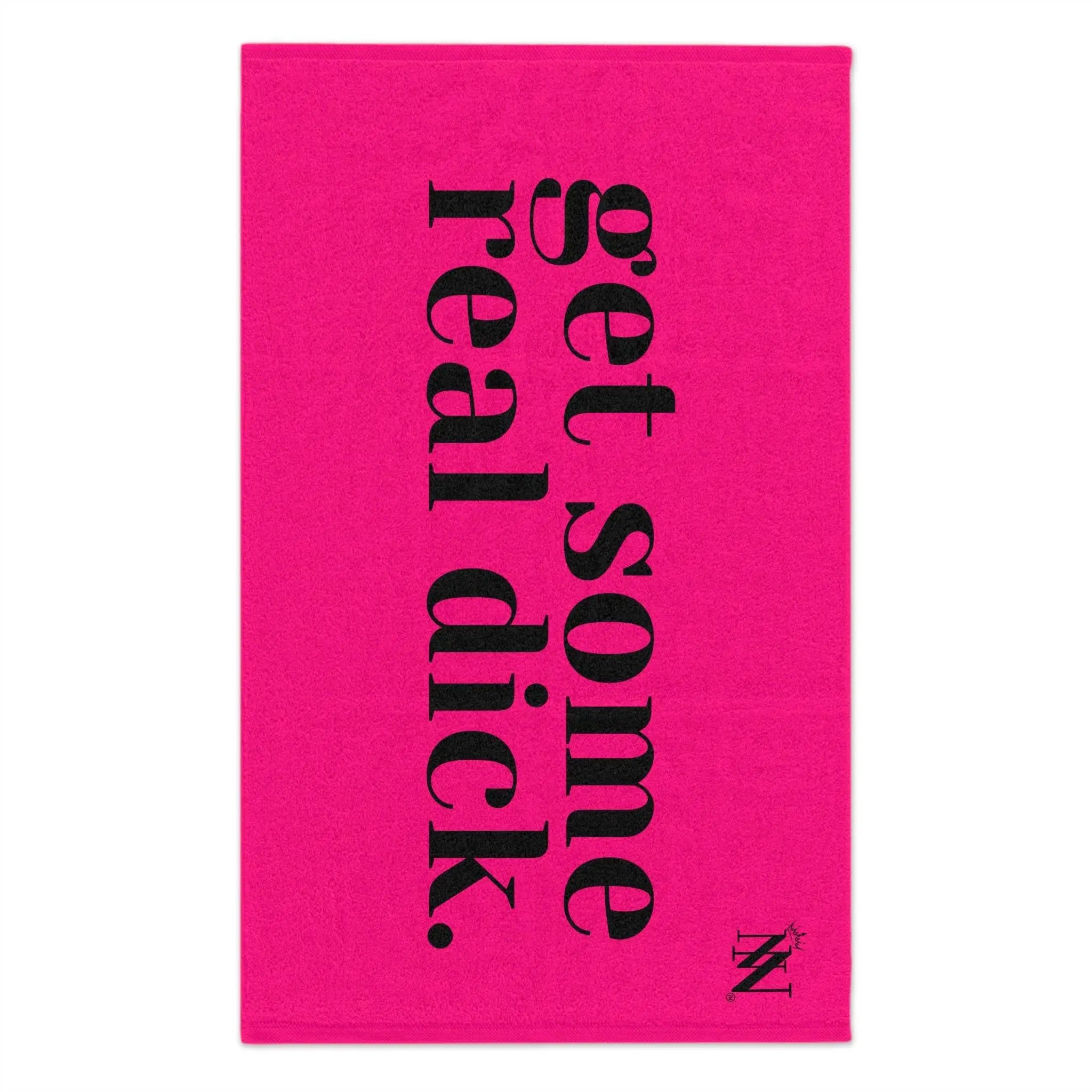Get Some Real Dick Pink Mix & Match Soft Sex Towels | Flirty Lovers’ Gifts
