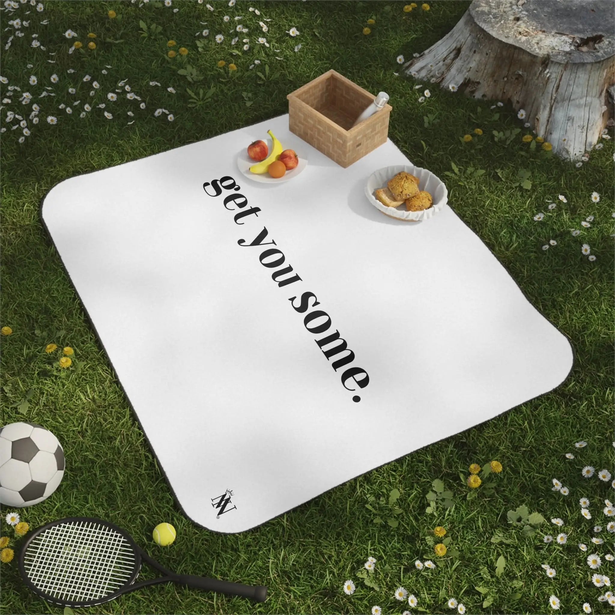Get You Some. | Mix Match Fun-Flirty Lovers’ Water-Resistant Blankets