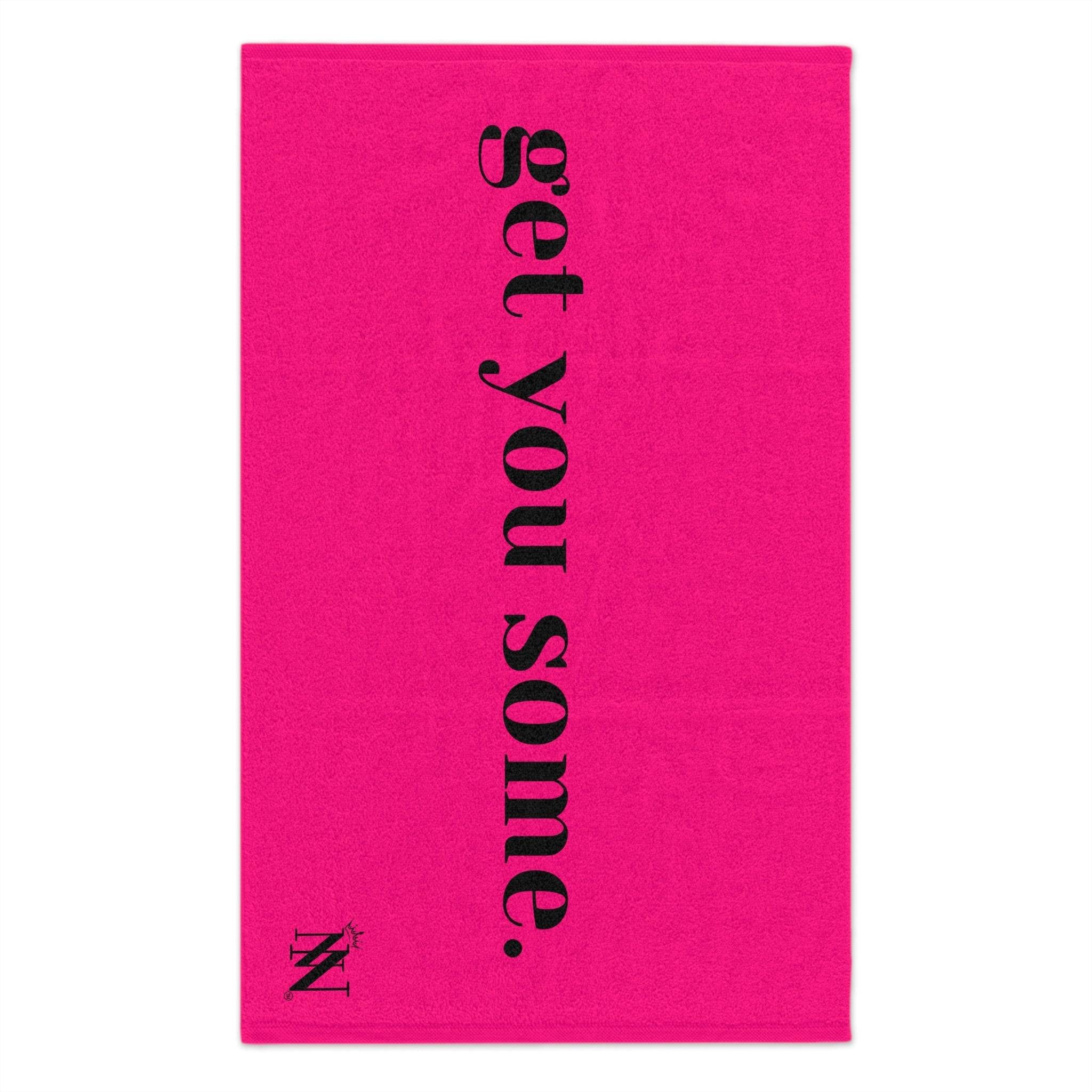 Get You Some. Pink Mix Match Soft Sex Towels | Flirty Lovers’ Gifts