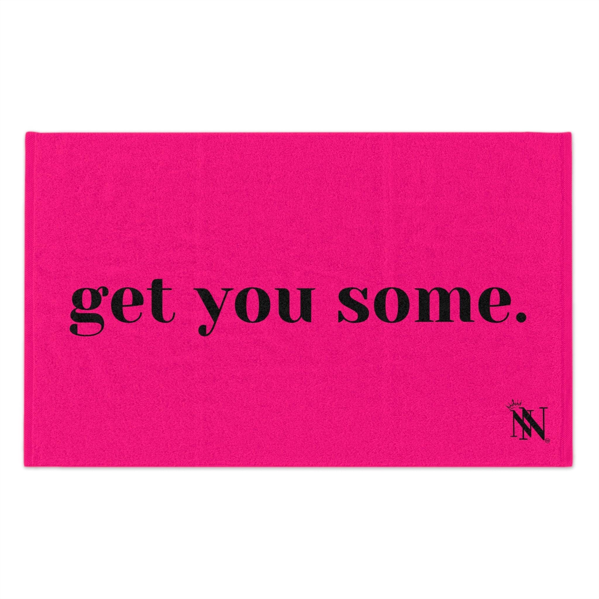 Get You Some. Pink Mix Match Soft Sex Towels | Flirty Lovers’ Gifts