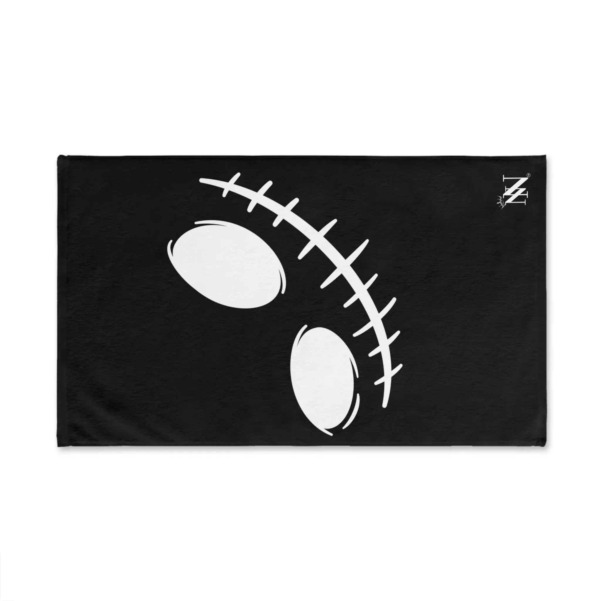 Ghoul Face Black | Mix & Match Original Fun-Flirty Lovers’ Towels