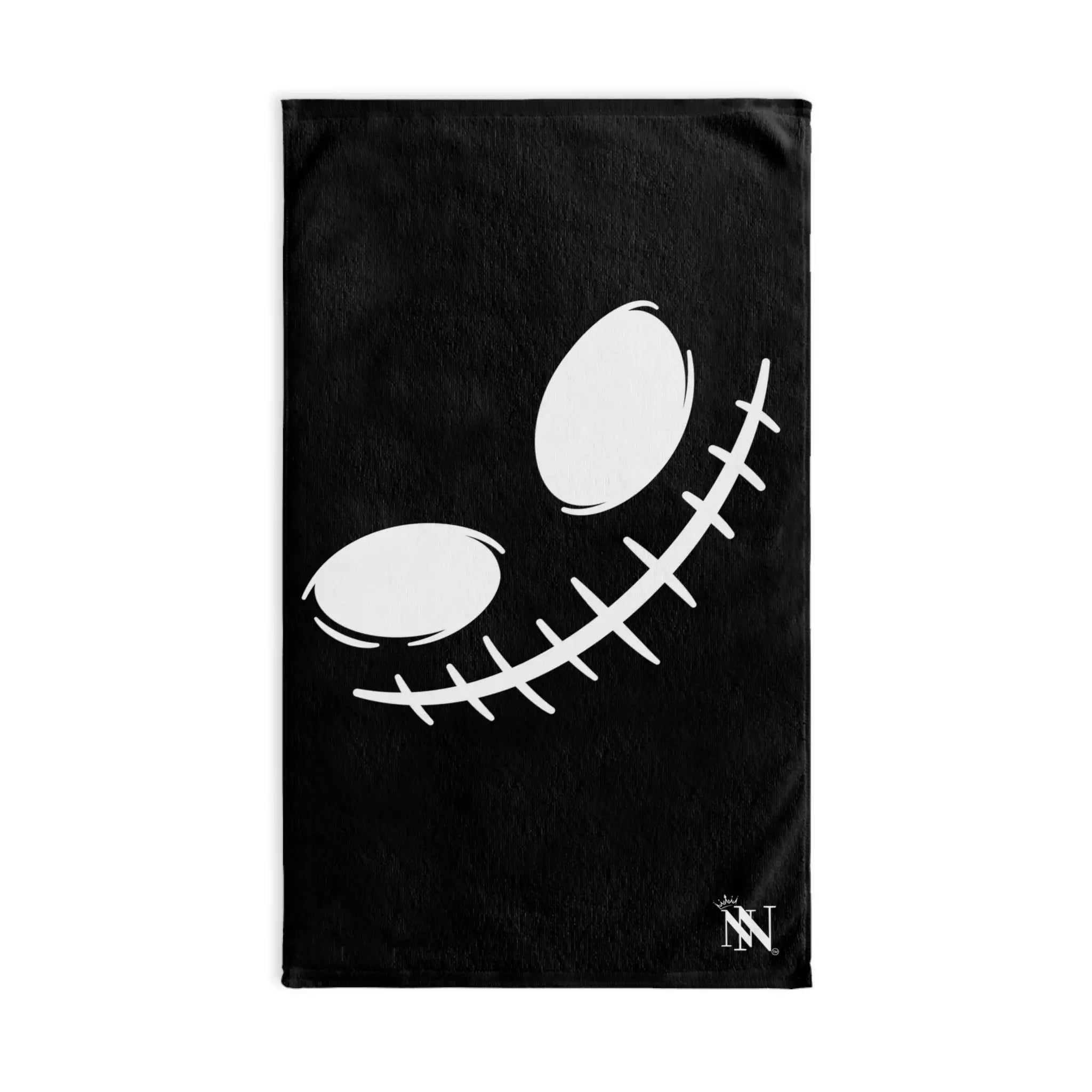 Ghoul Face Black | Mix & Match Original Fun-Flirty Lovers’ Towels