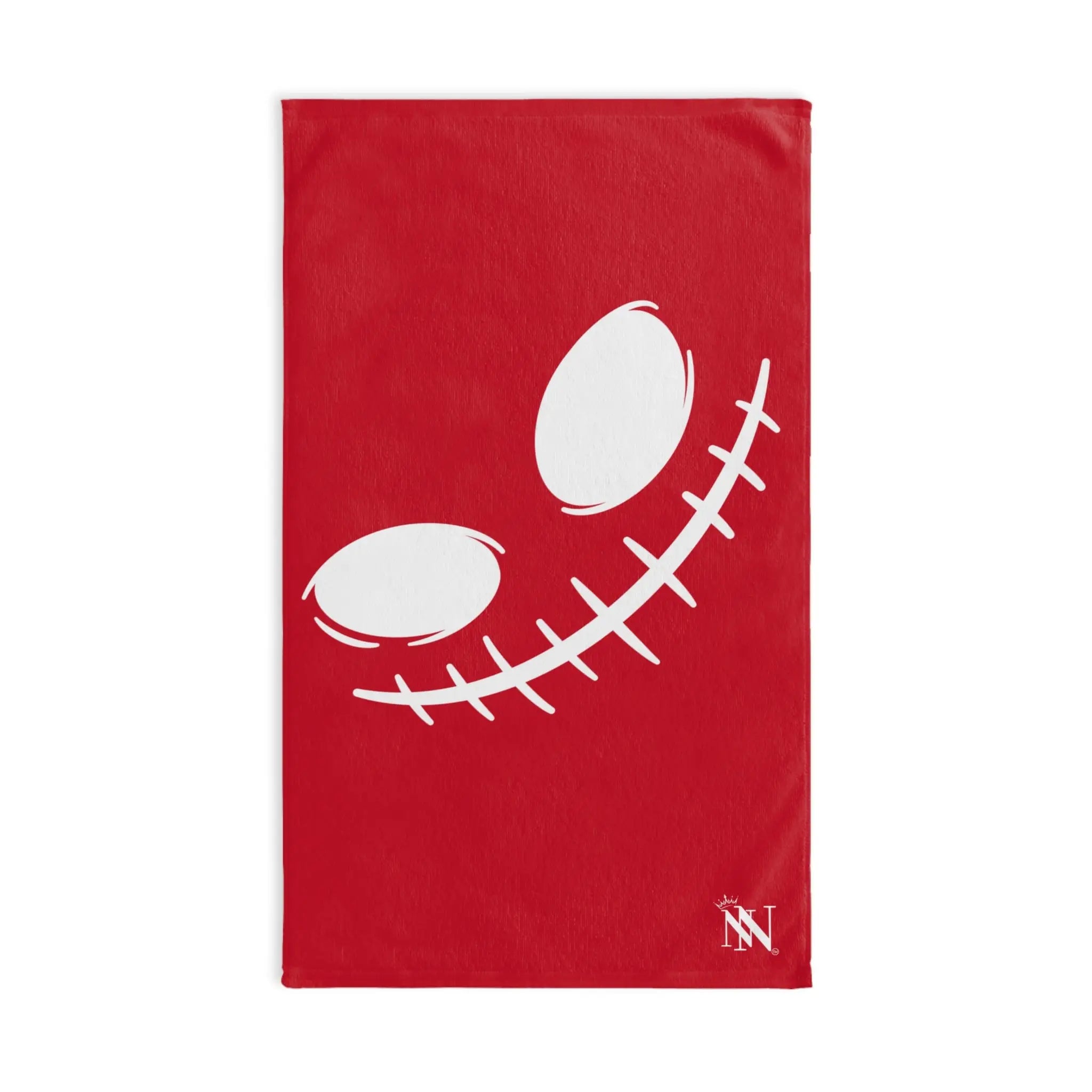 Ghoul Face Red | Mix & Match Original Fun-Flirty Lovers’ Towels