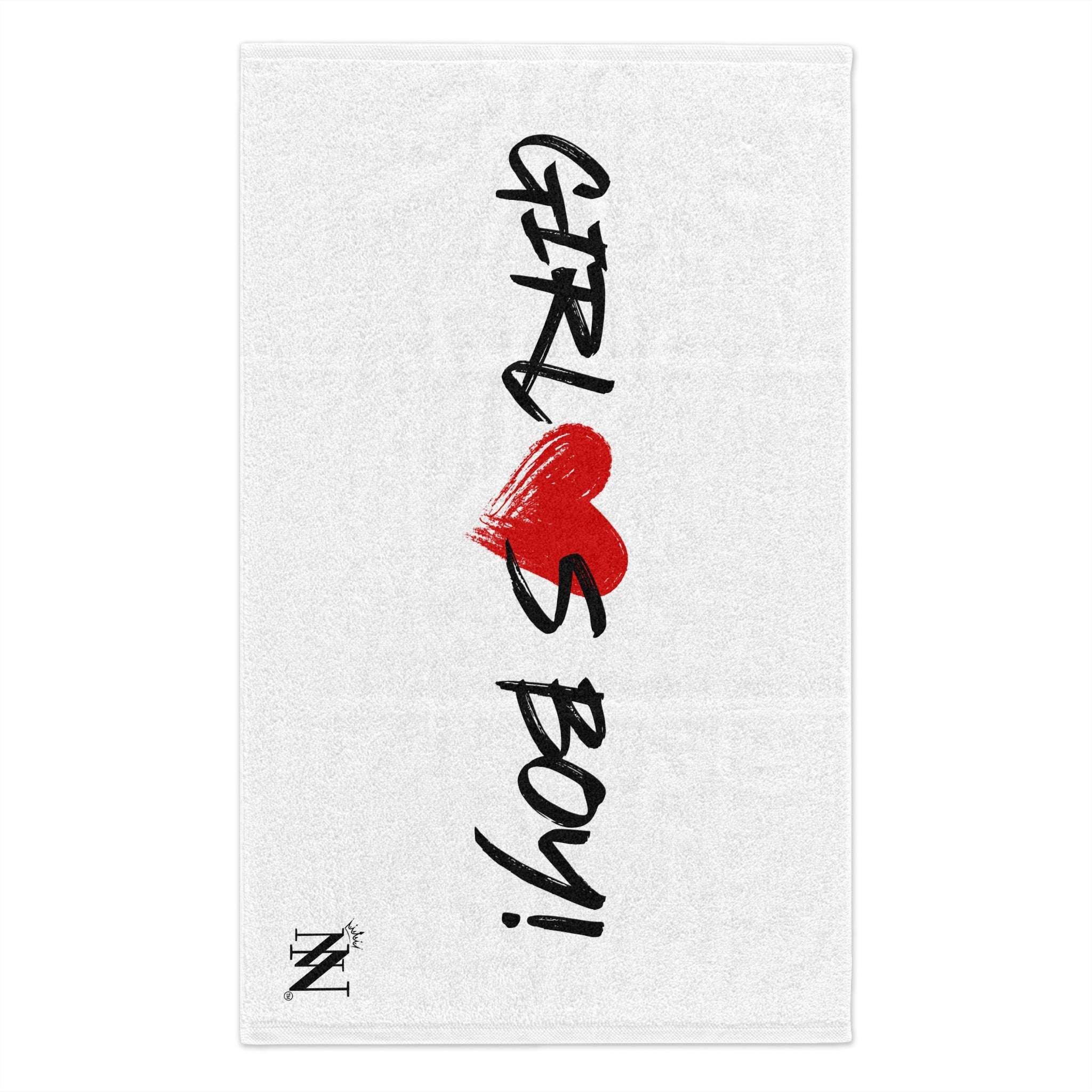 Girl Loves Boy! | Mix & Match Soft Fun-Flirty Lovers’ Towels