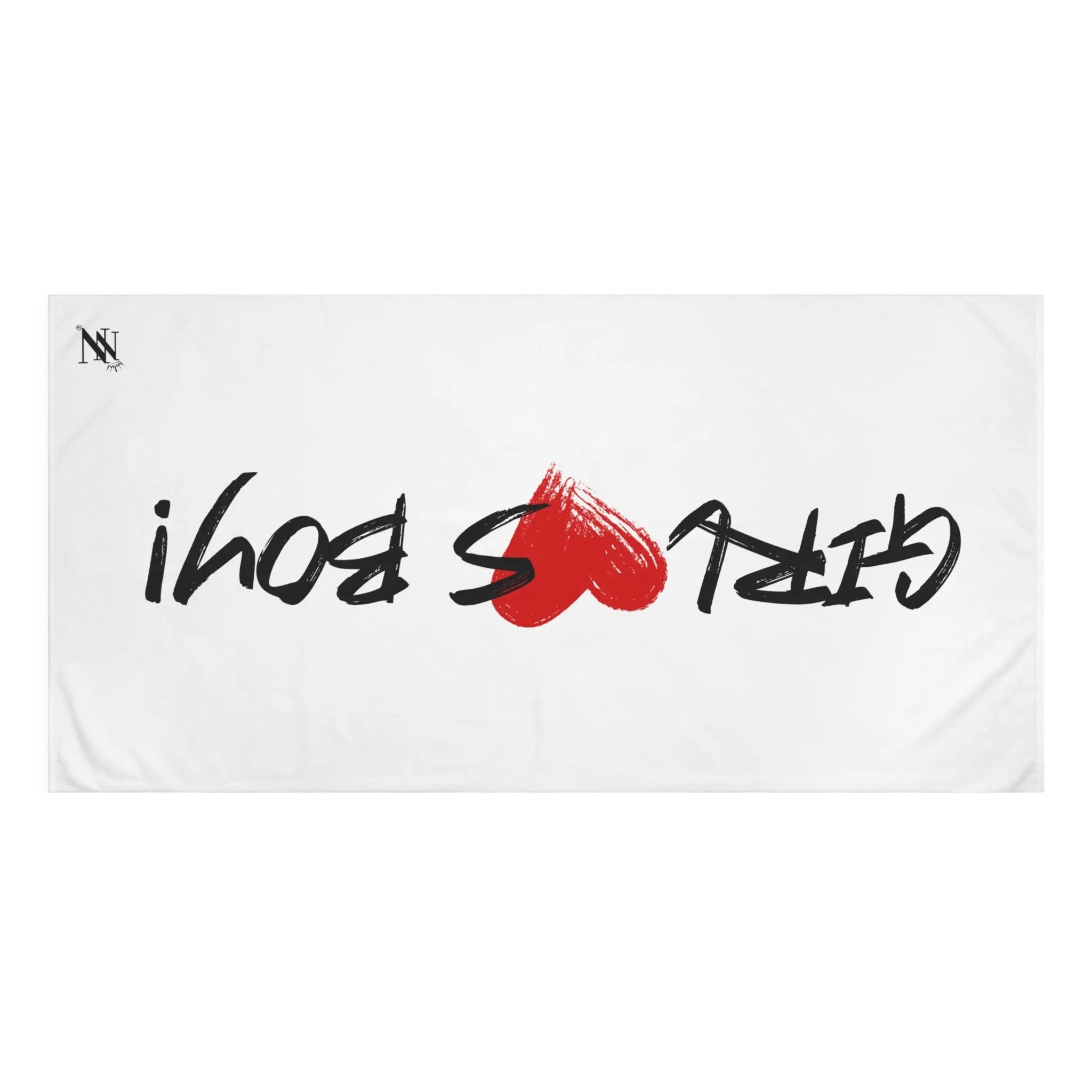 Girl Loves Boy! | Mix & Match XL Fun-Flirty Lovers’ Towels