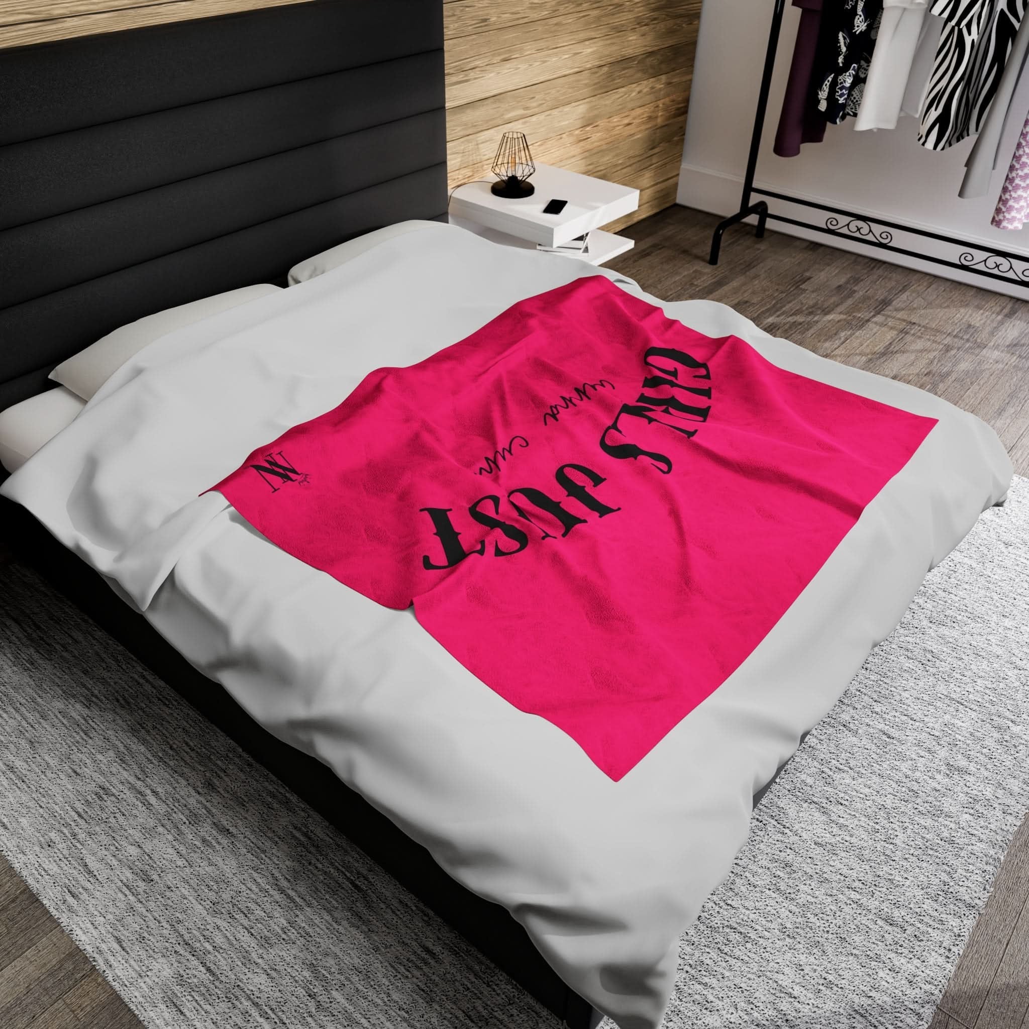 Girls Just Wanna Cum | Mix & Match Fun-Flirty Loversā Blankets