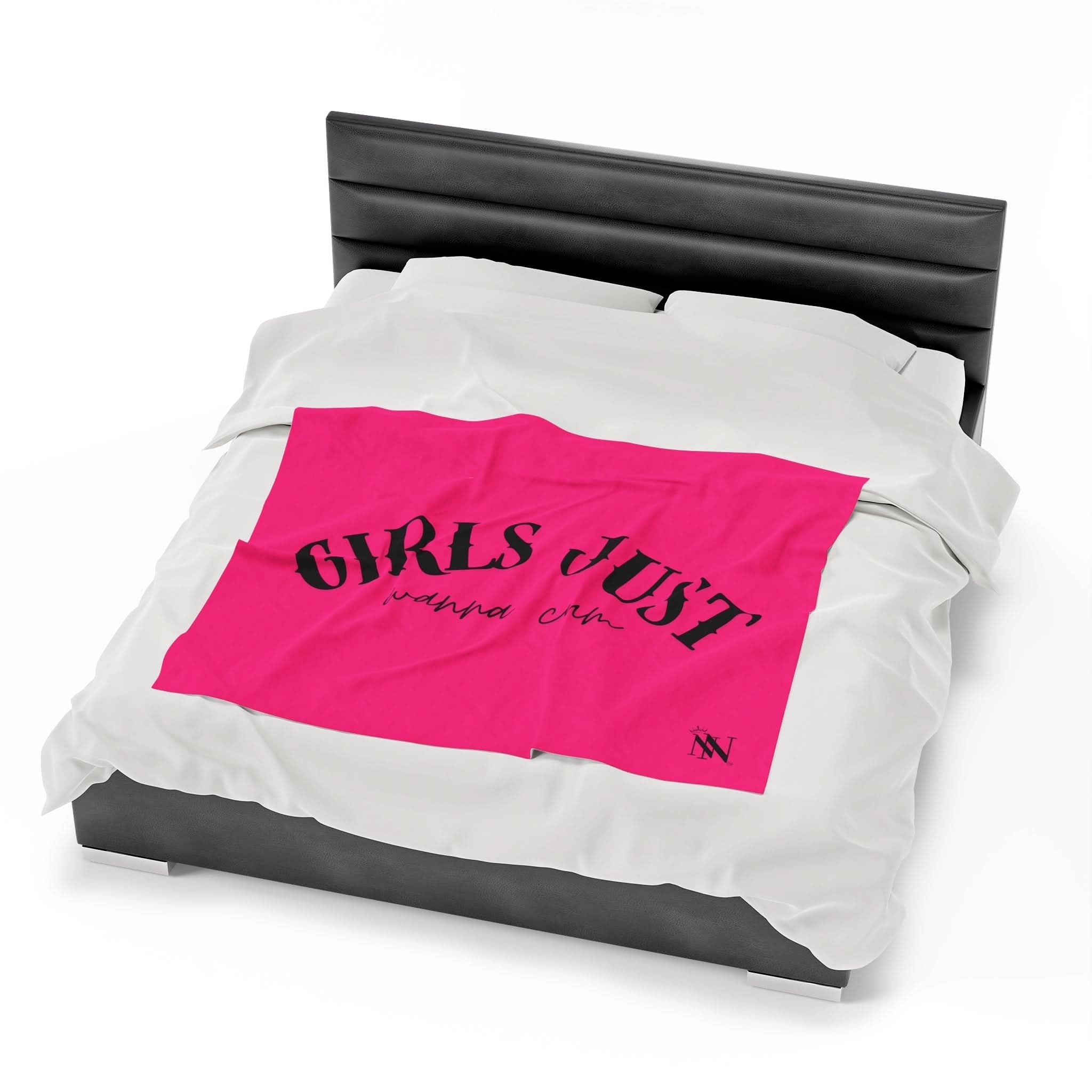 Girls Just Wanna Cum | Mix & Match Fun-Flirty Loversā Blankets