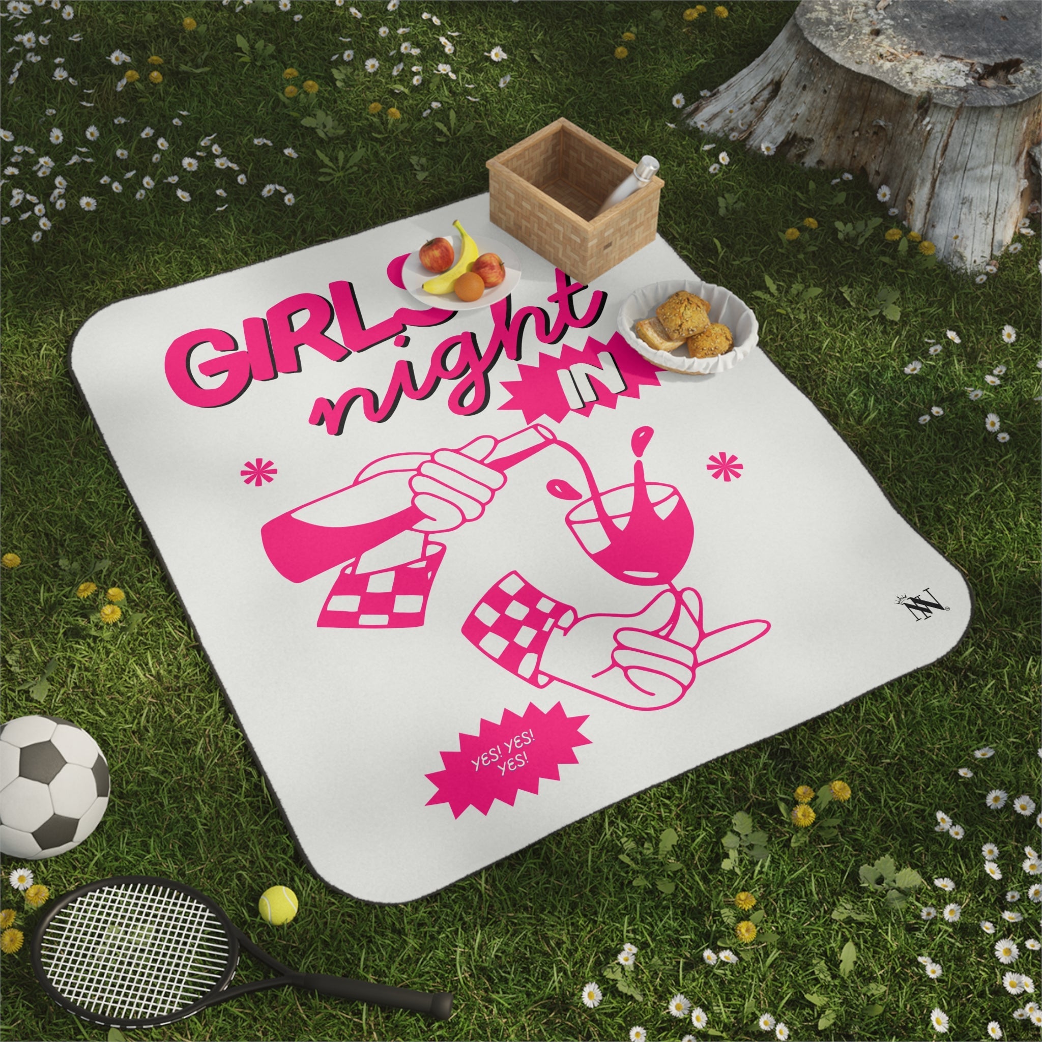 Girls Night In | Mix Match Fun-Flirty Lovers’ Water-Resistant Blankets