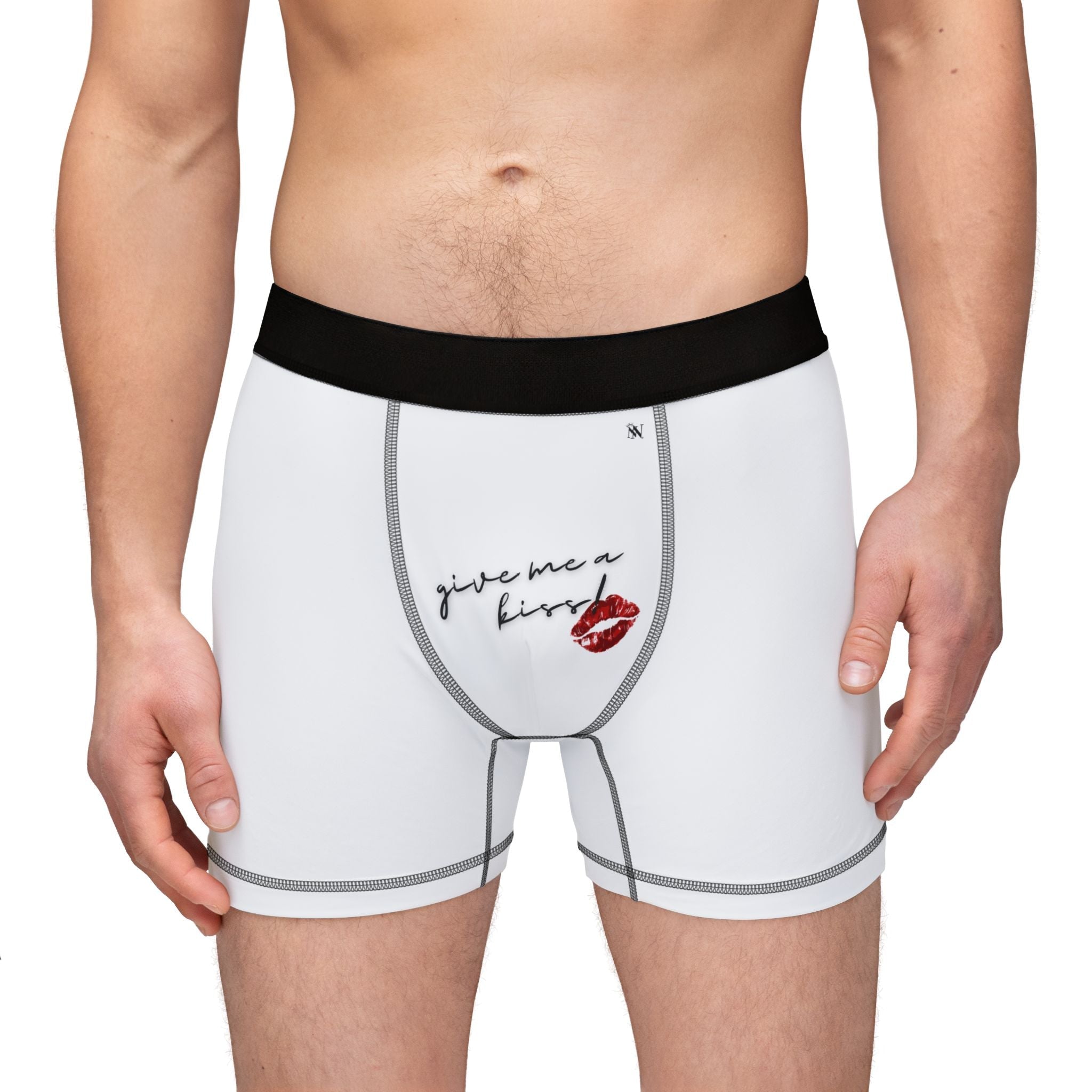 Give Me A Kiss | Mix & Match Fun-Flirty Lovers’ Boxer Briefs