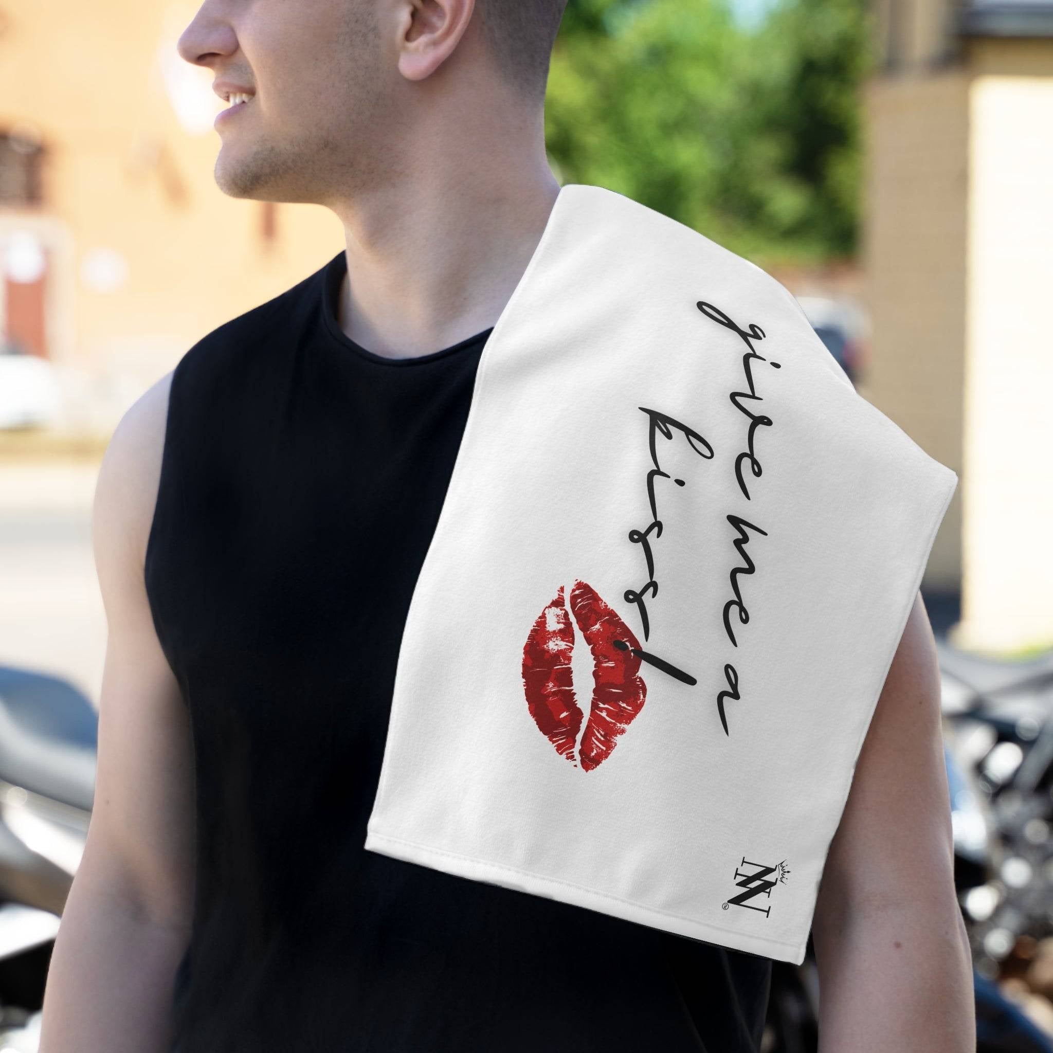 Give Me a Kiss! | Mix & Match Soft Fun-Flirty Lovers’ Towels