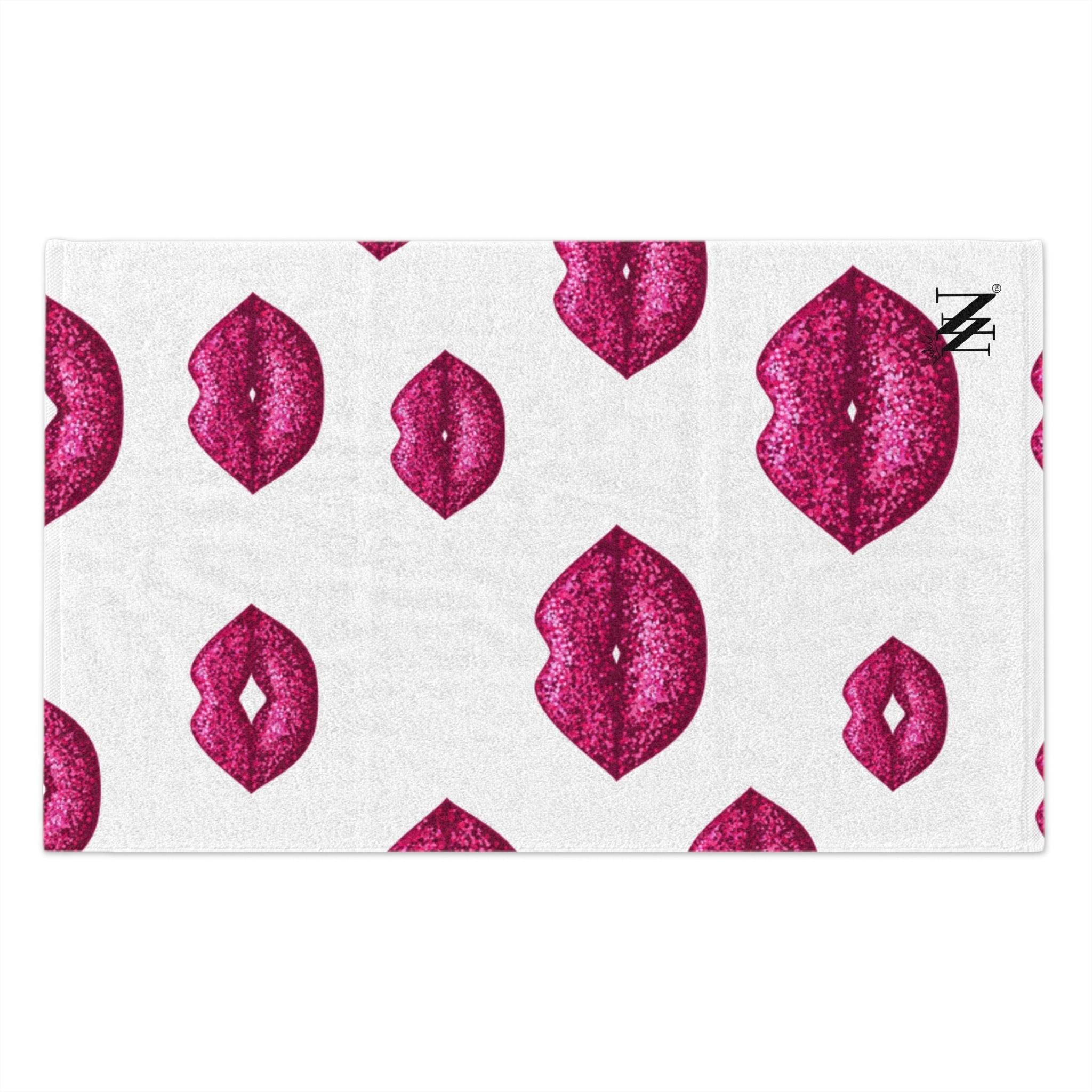 Glitter Lips | Mix & Match Soft Fun-Flirty Lovers’ Towels
