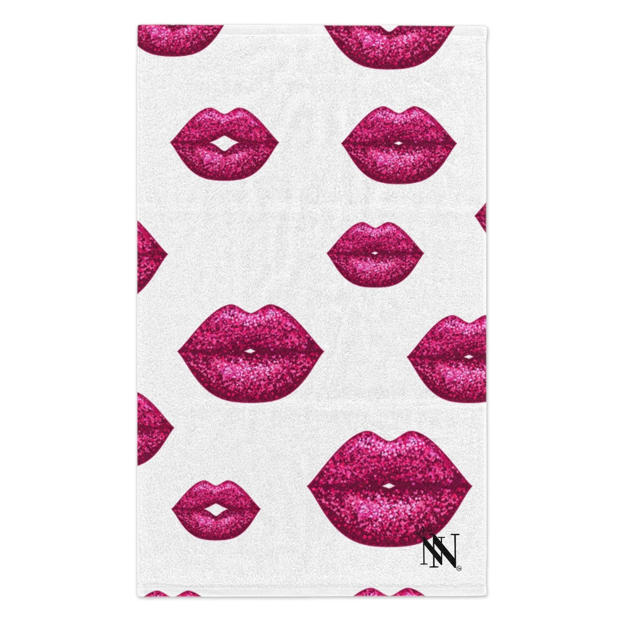 Glitter Lips | Mix & Match Soft Fun-Flirty Lovers’ Towels