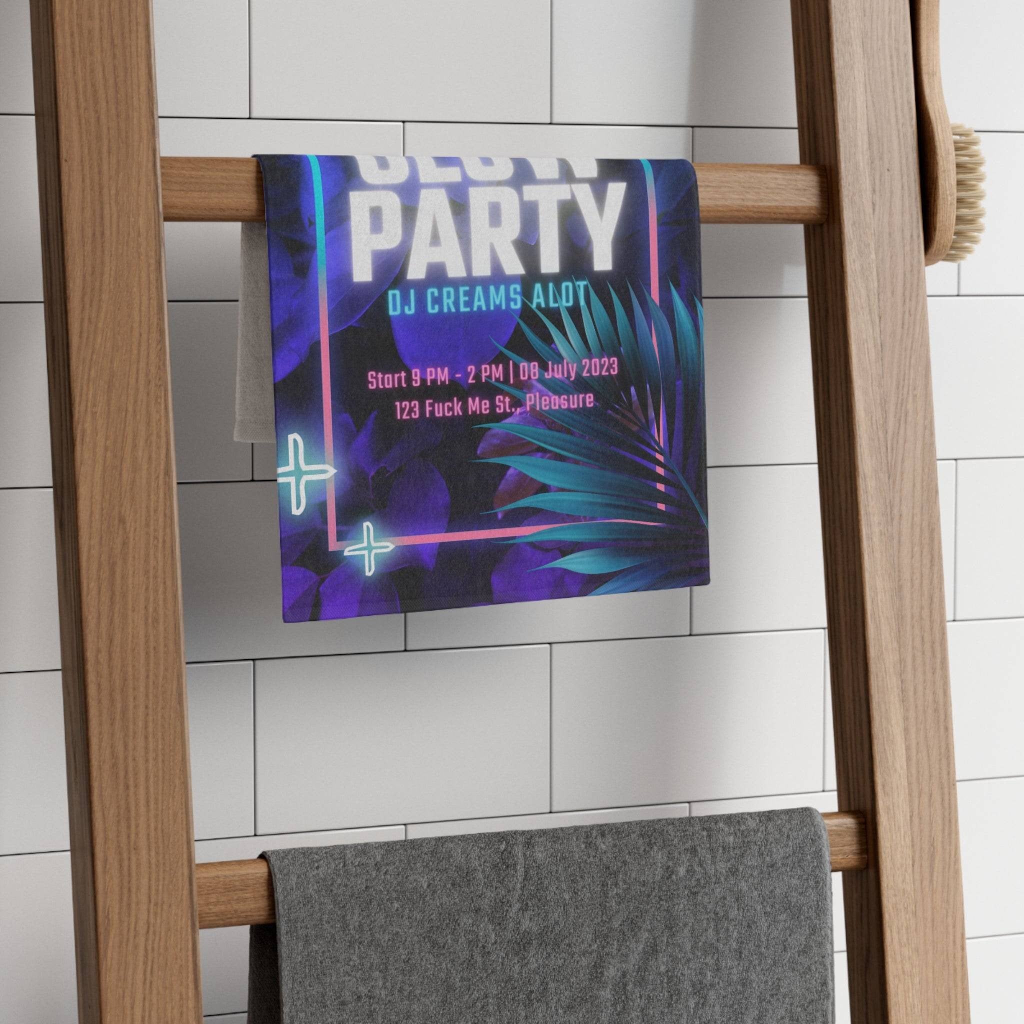 Glow Party | Mix & Match Soft Fun-Flirty Lovers’ Towels